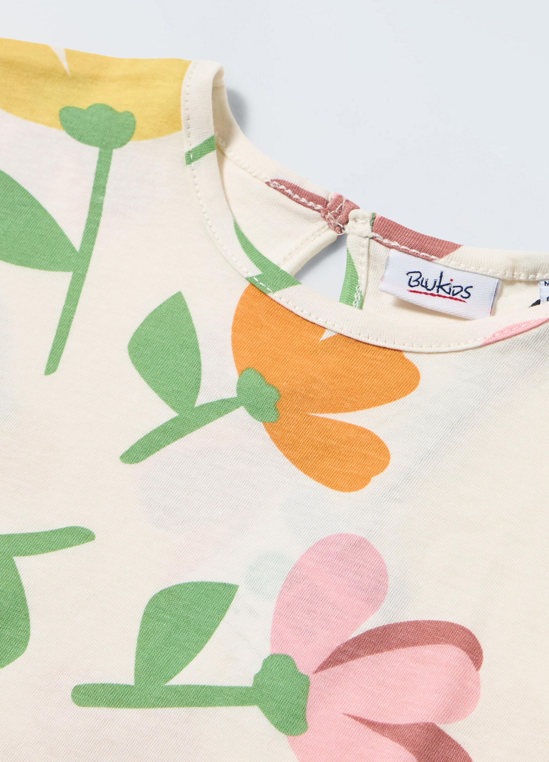 T-shirt in puro cotone neonata_1