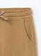 Pantaloni cargo in french terry di puro cotone bambino_2