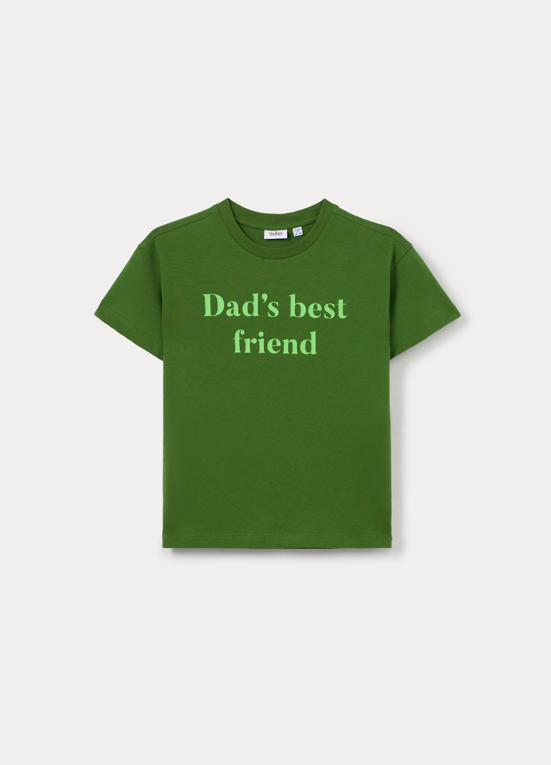 T-shirt in jersey di puro cotone bambino_0