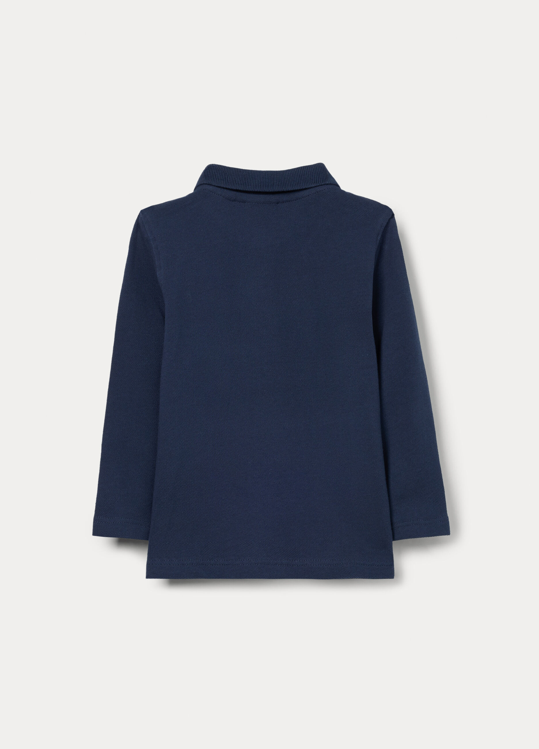 Polo in puro cotone Piquet bimbo_1