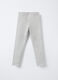 Leggings in cotone garzato stretch Fit Slim bambina_1