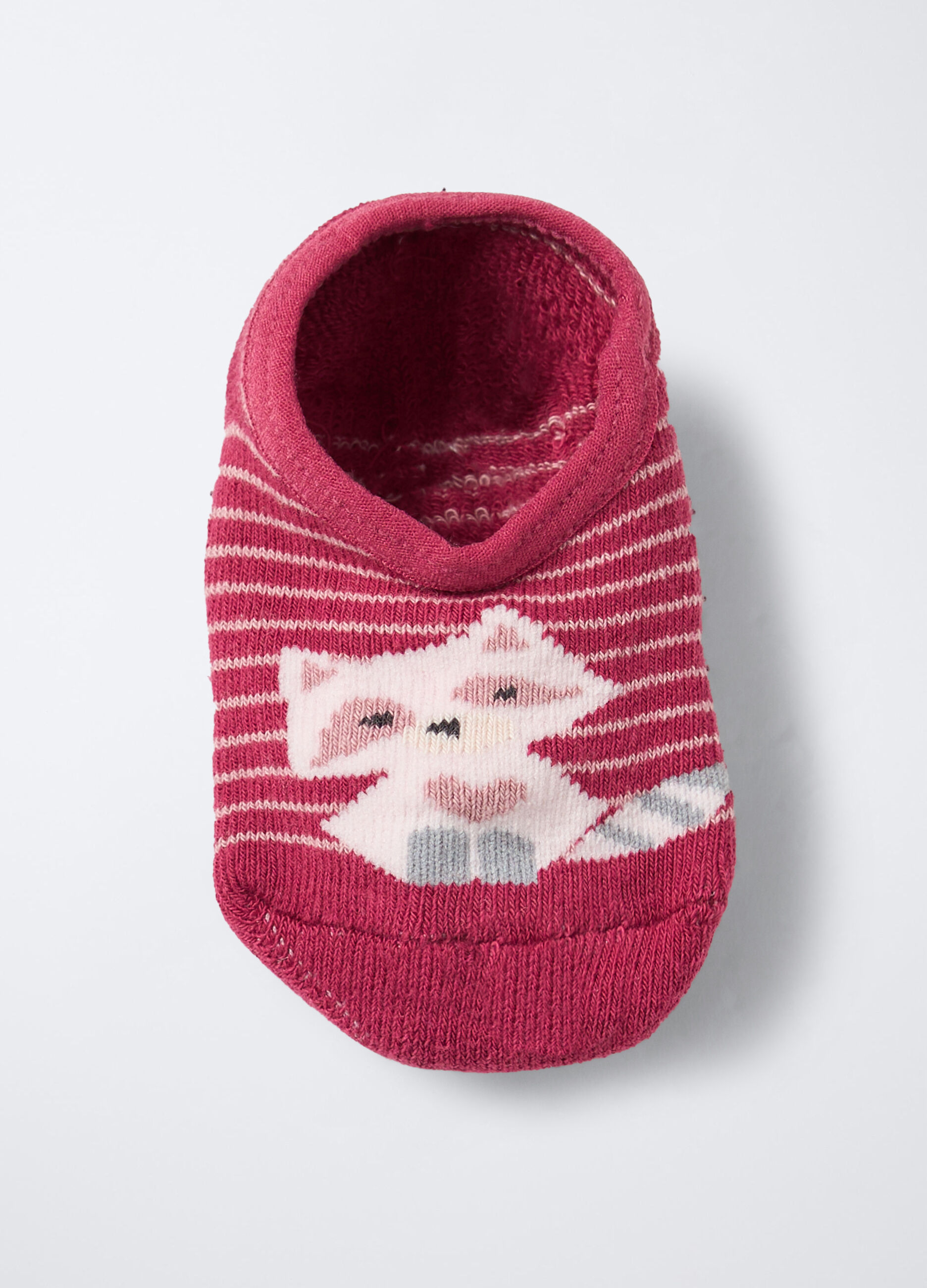 Scarpine in spugna misto cotone stretch neonata_2