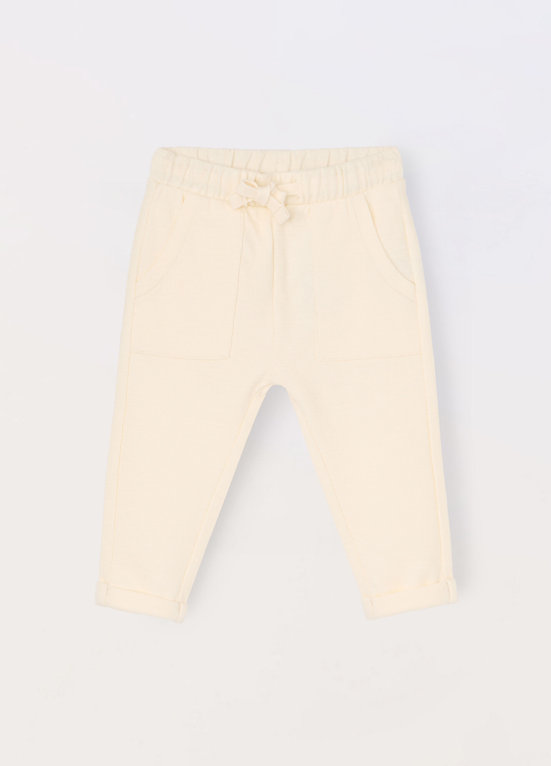 Jogger in cotone neonato_0