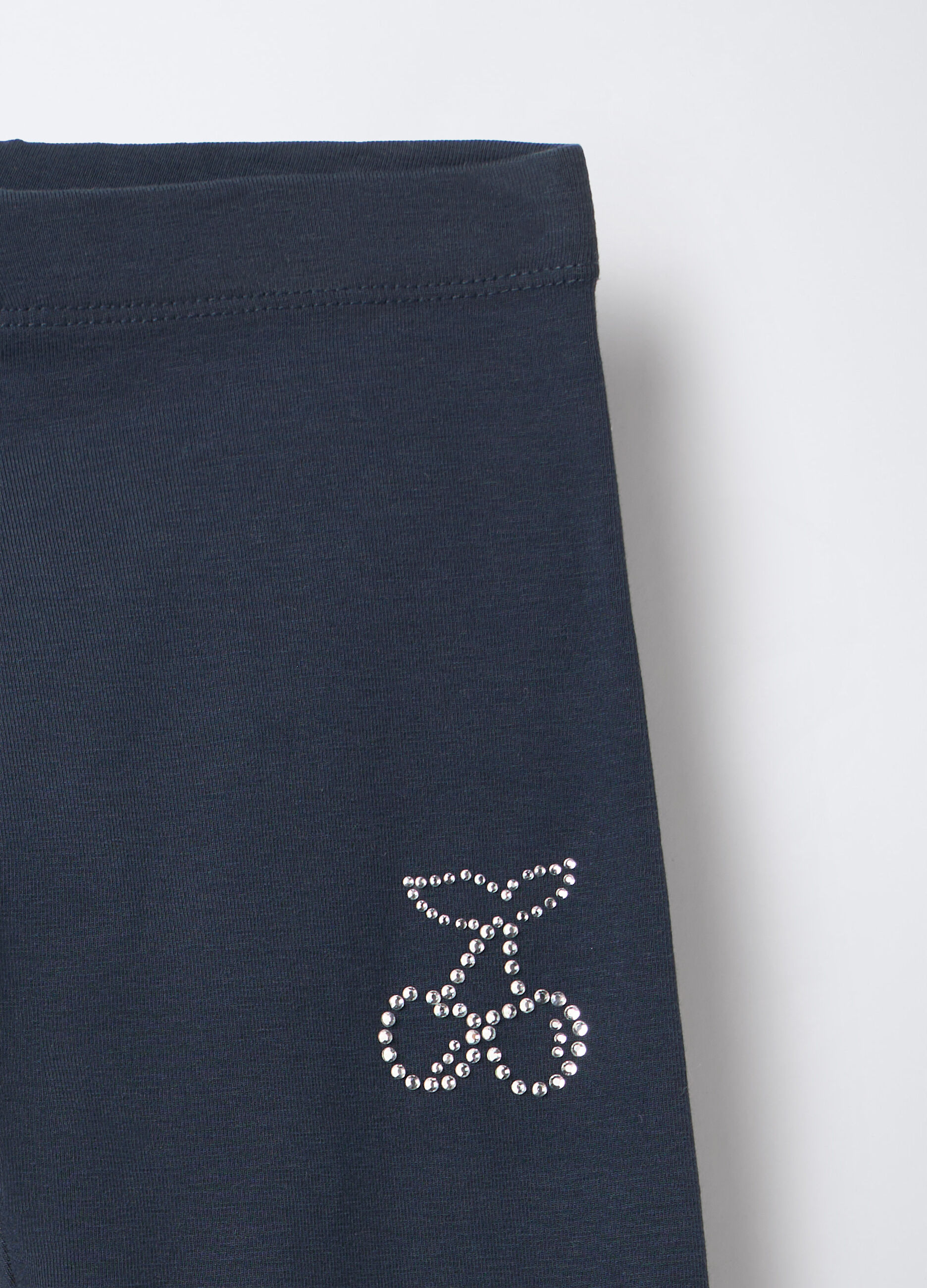 Leggings misto cotone stretch Fit Slim bambina_2