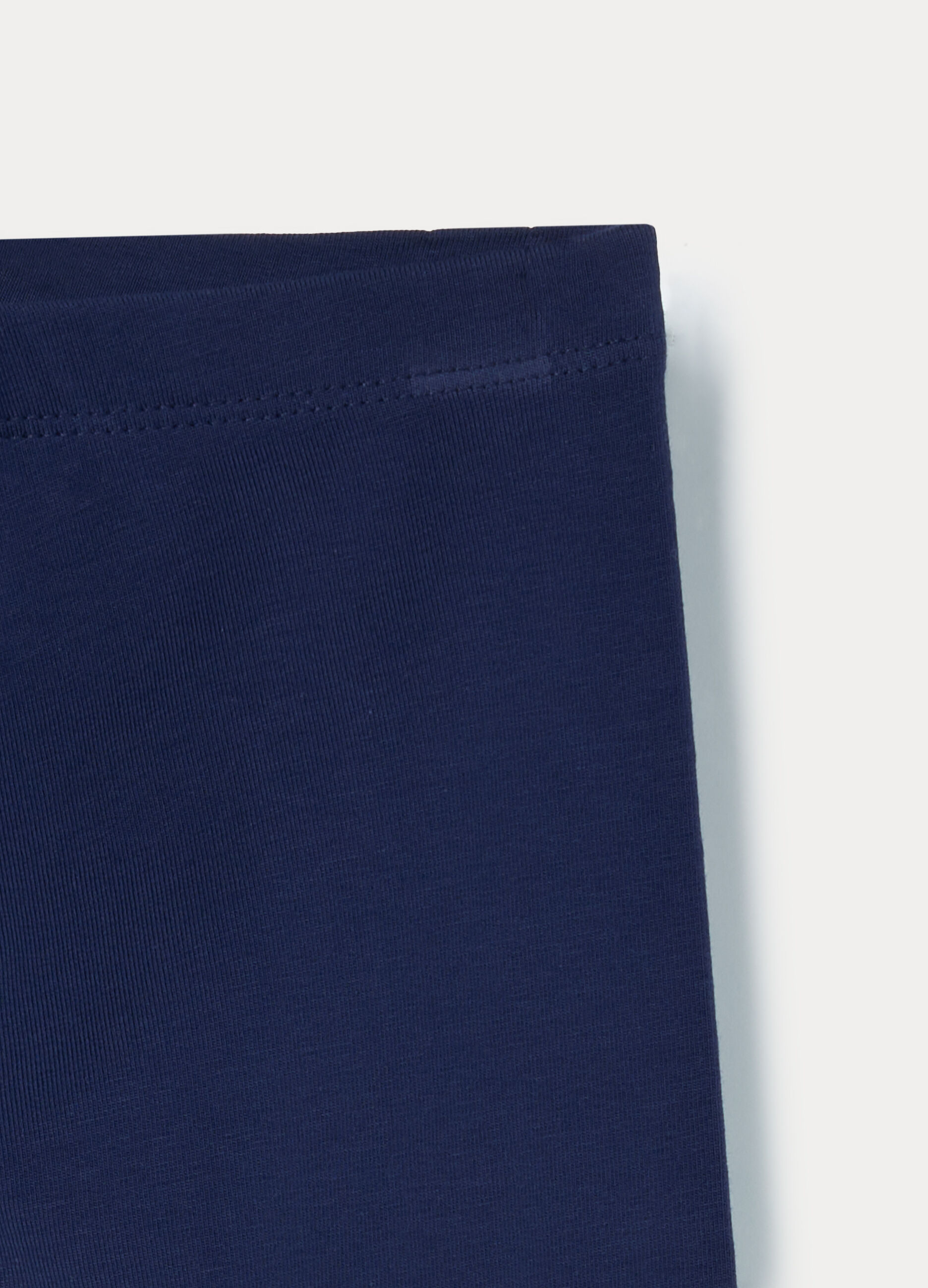 Leggings in jersey di cotone stretch bambina_2