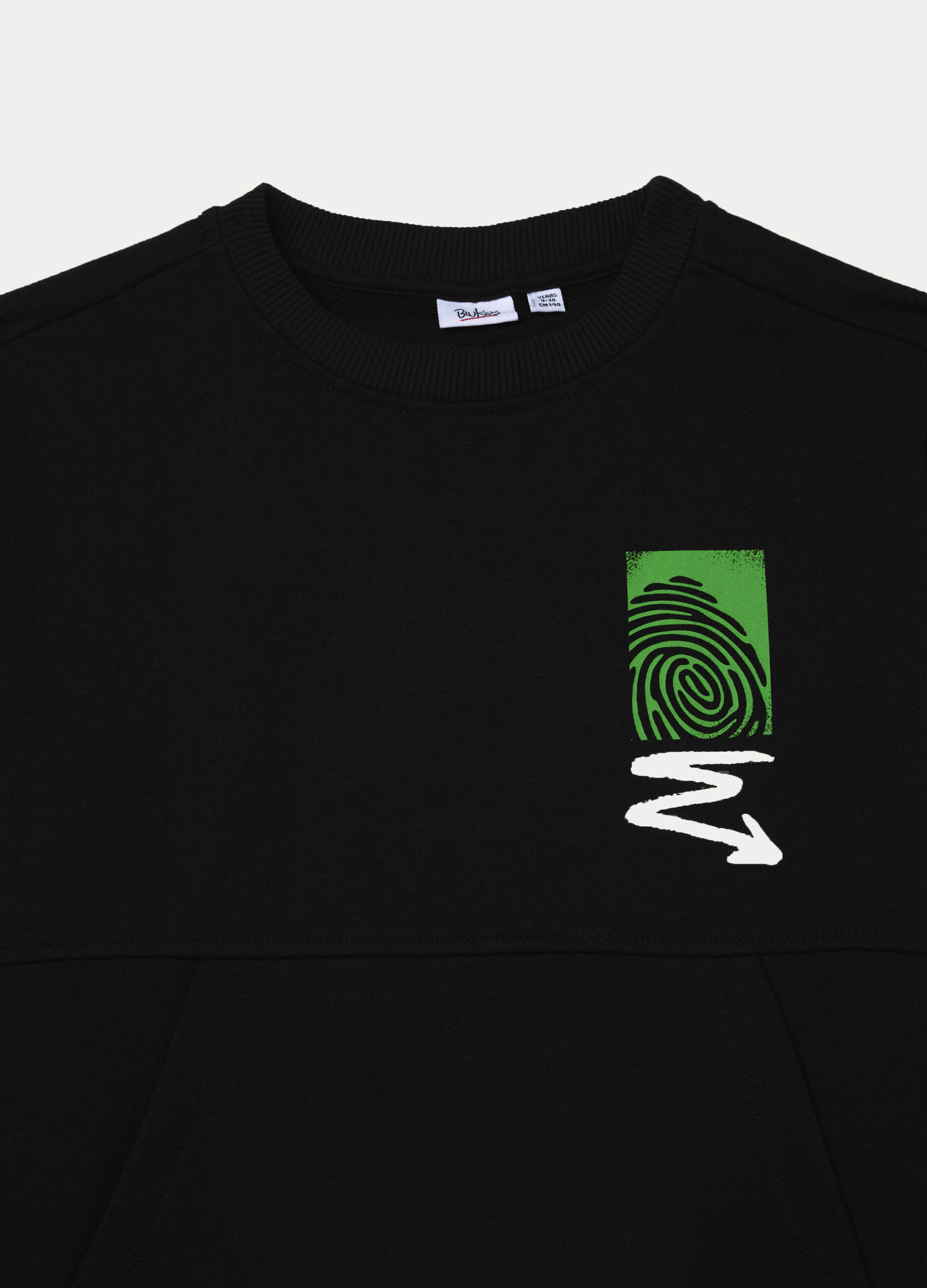 Felpa in french terry misto cotone ragazzo_2