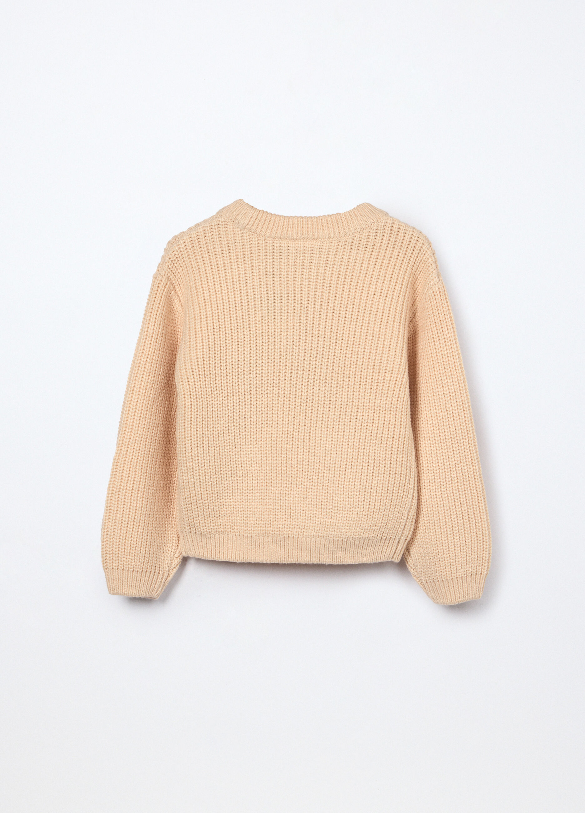 Tricot con paillettes bambina_1