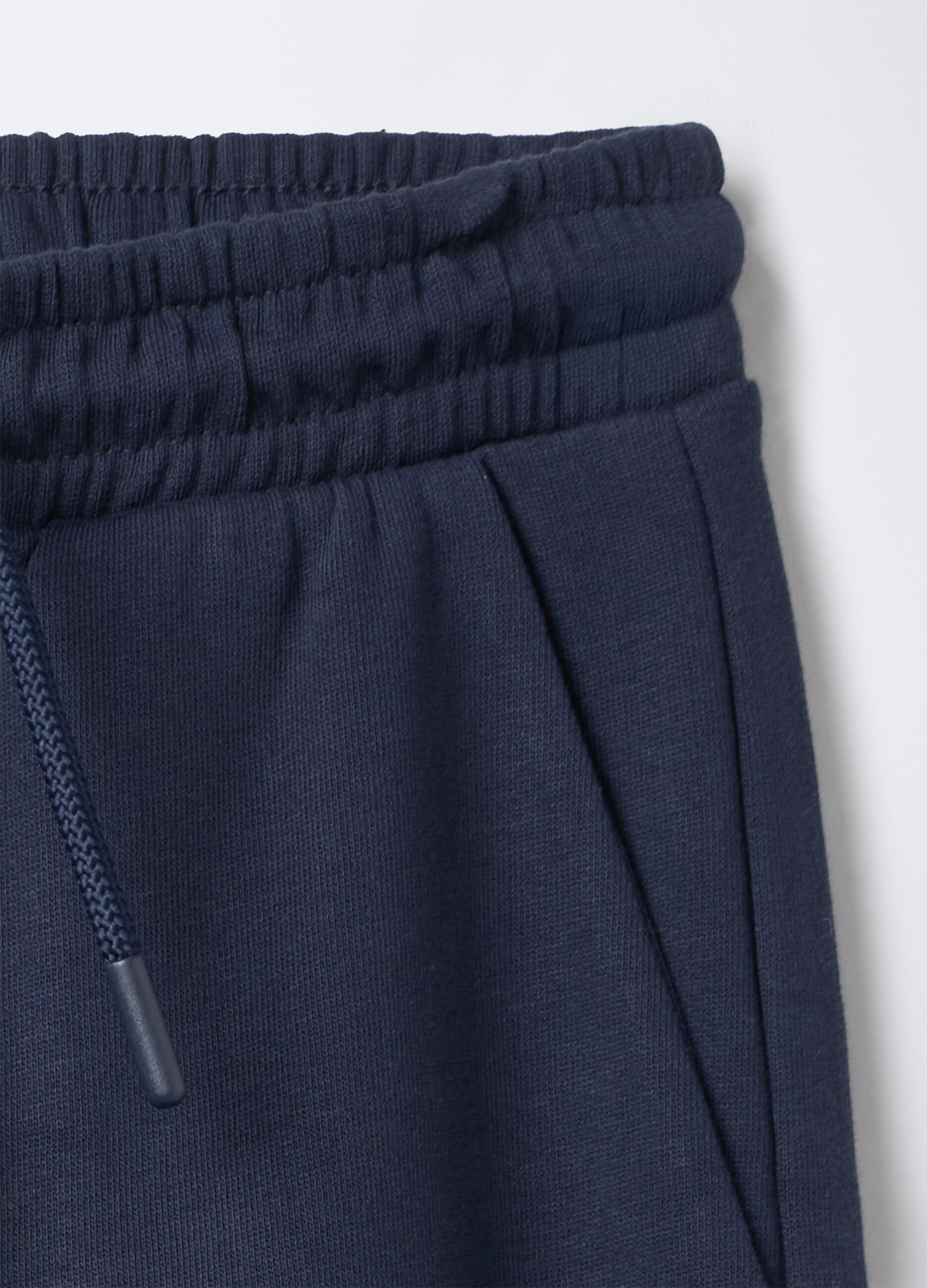 Jogger in puro cotone garzato Fit Regular ragazzo_2