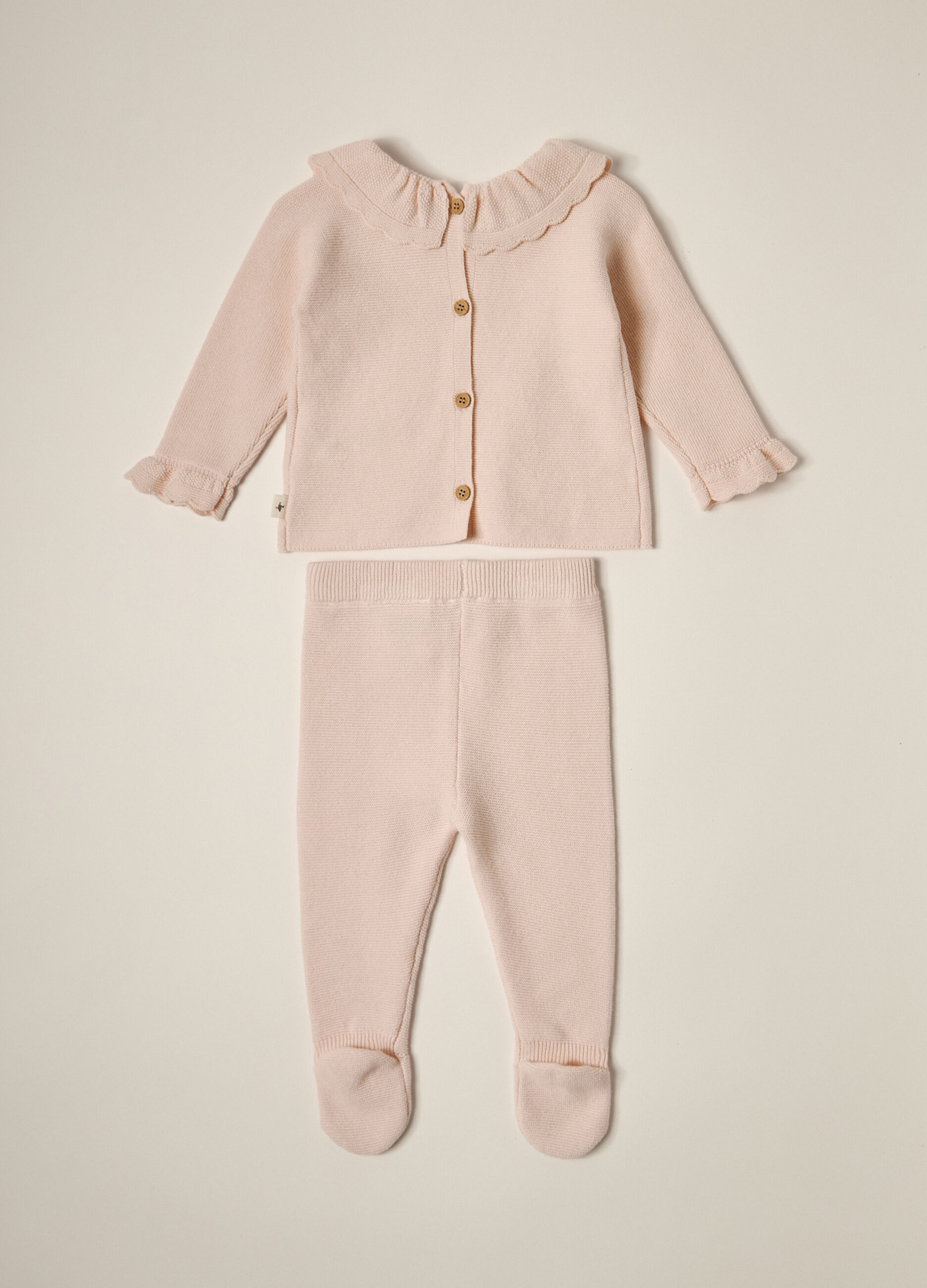 Set tricot in puro cotone IANA neonata_4
