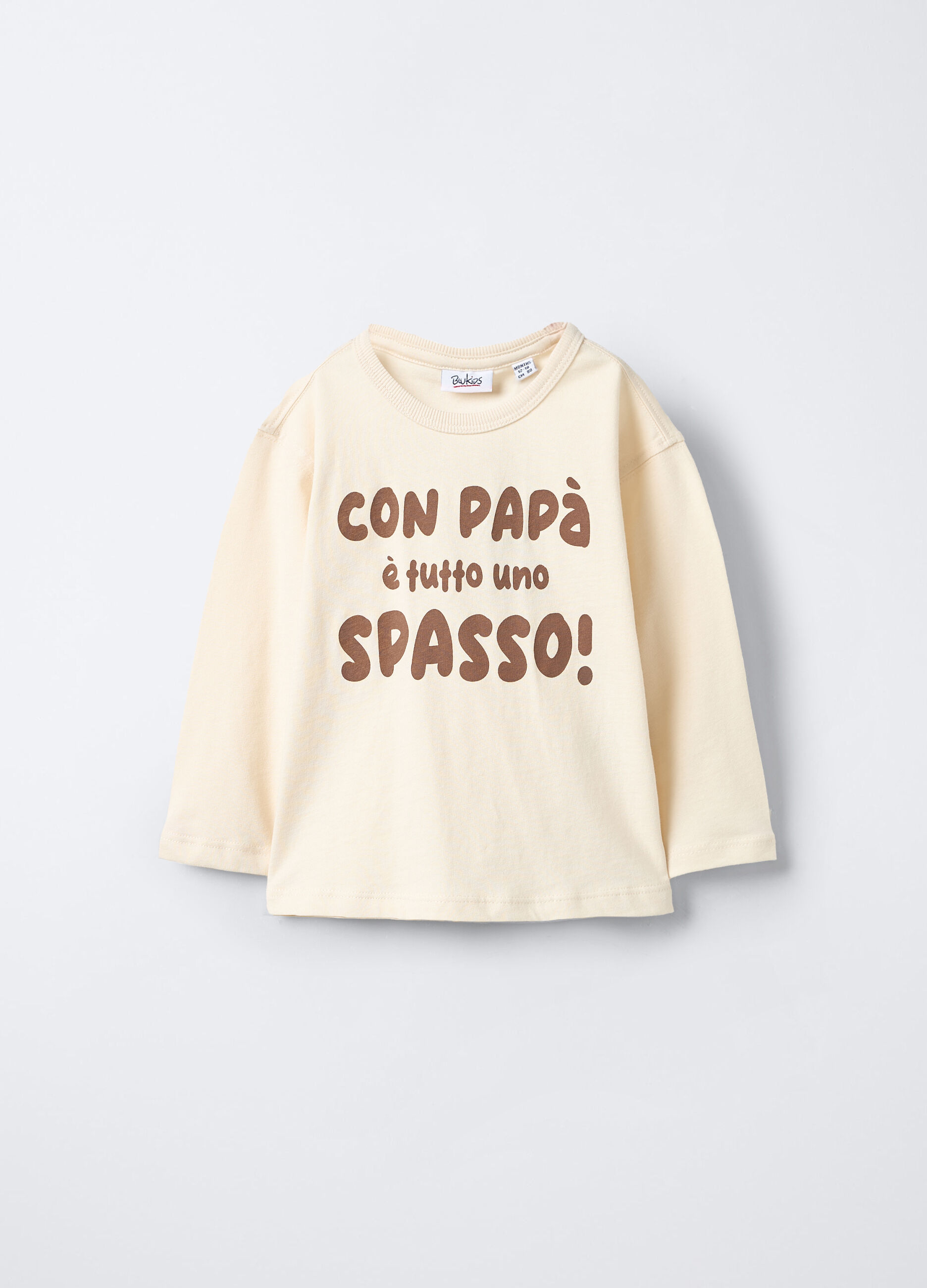 T-shirt in jersey di puro cotone bimbo_0