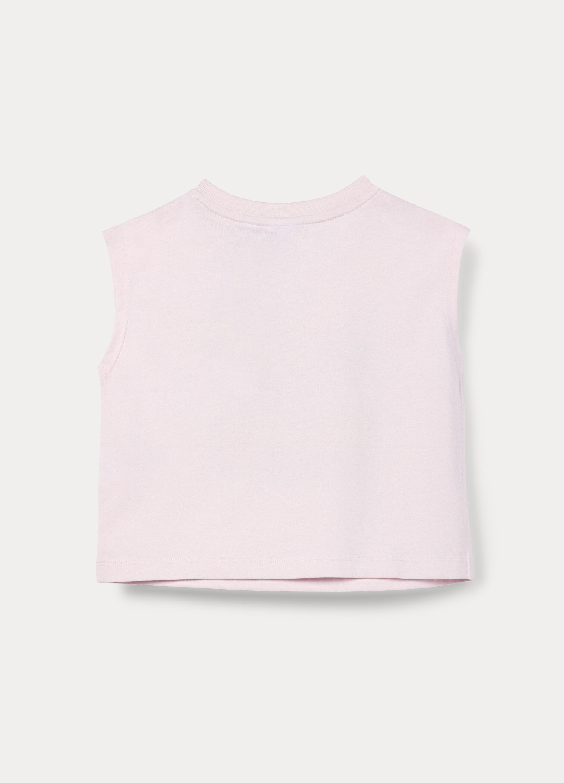 Top in jersey di puro cotone bambina_1