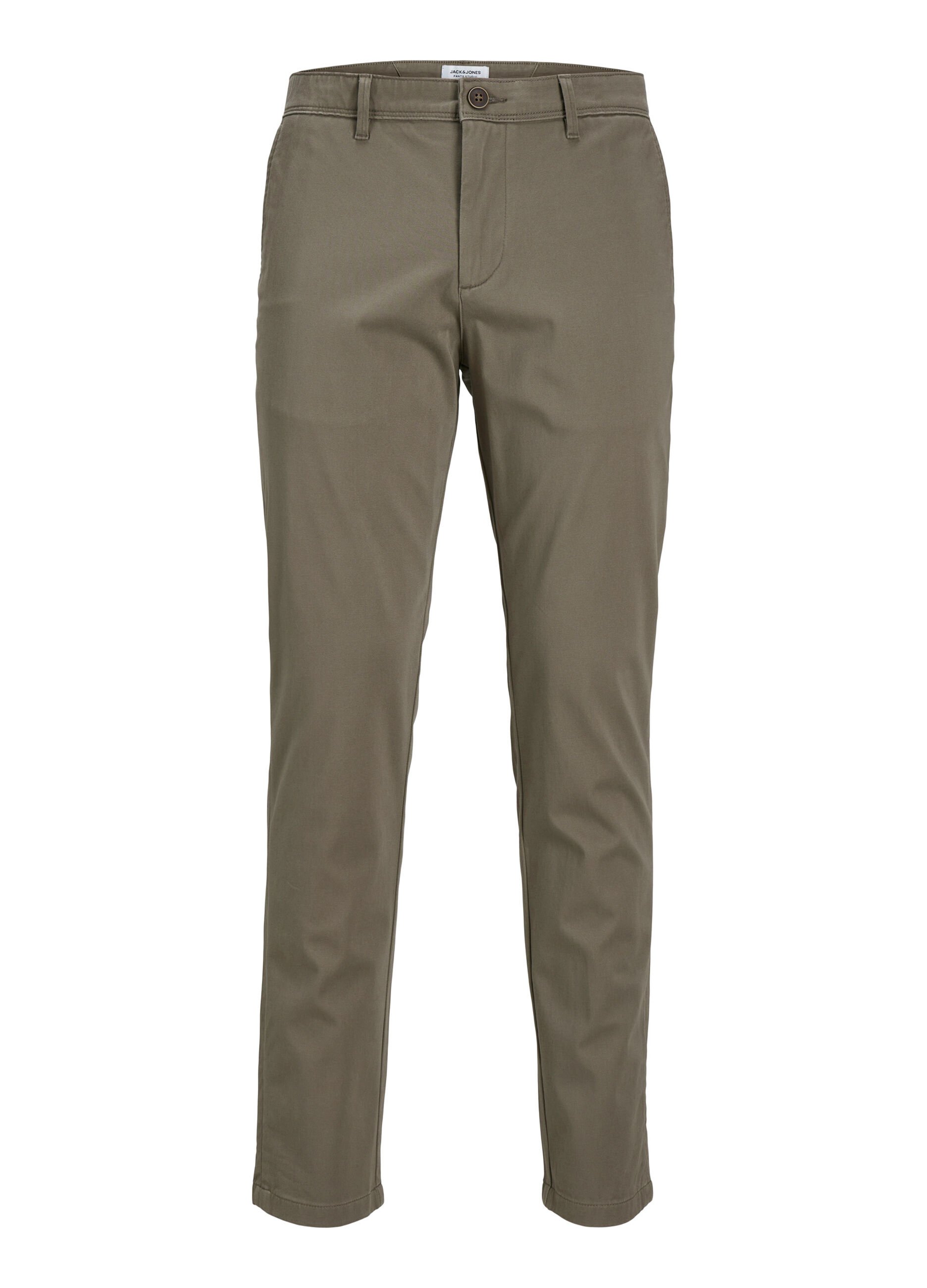 Pantaloni regular fit chino in cotone uomo_0