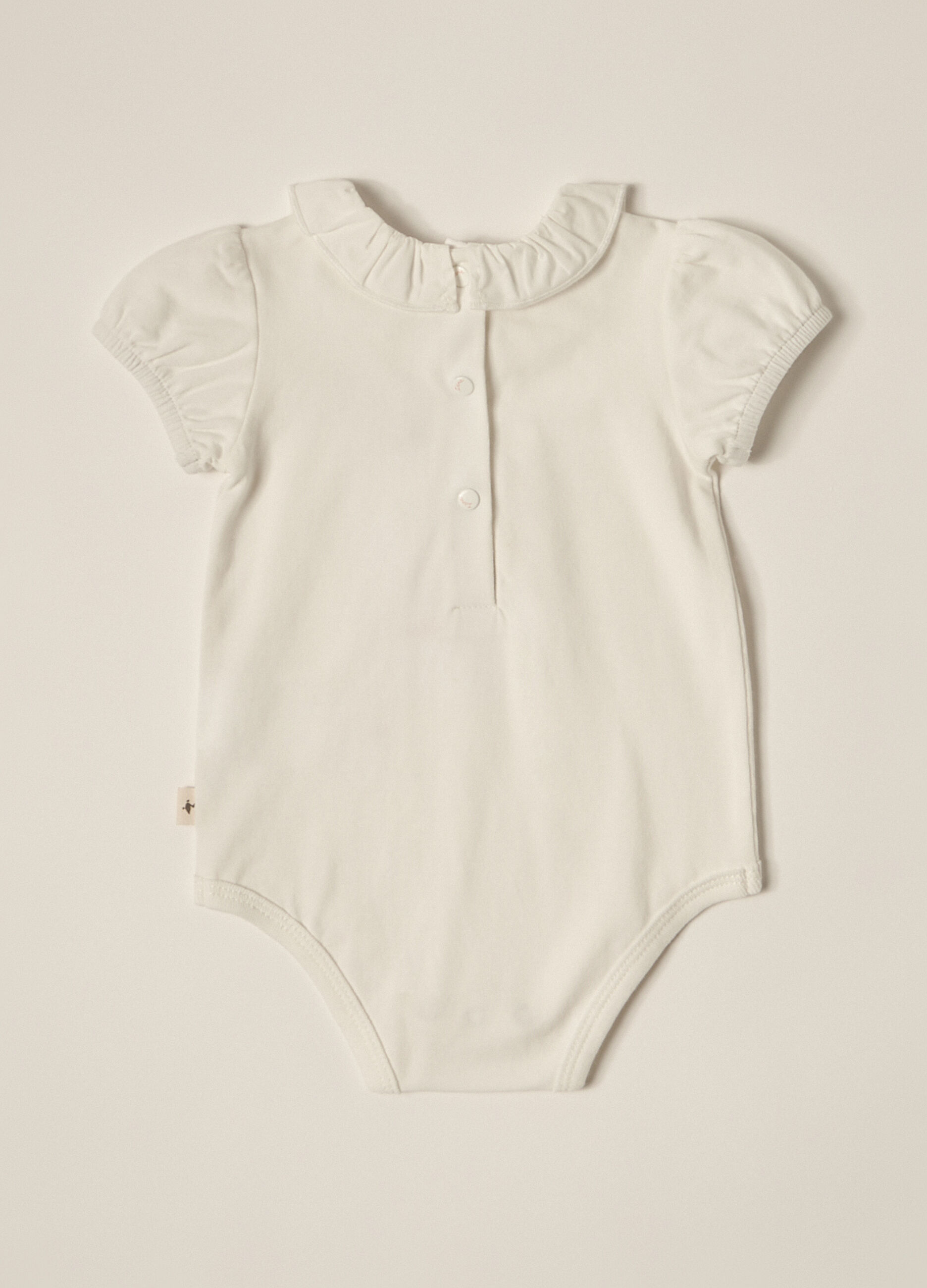 Body in jersey di cotone stretch IANA neonata_2