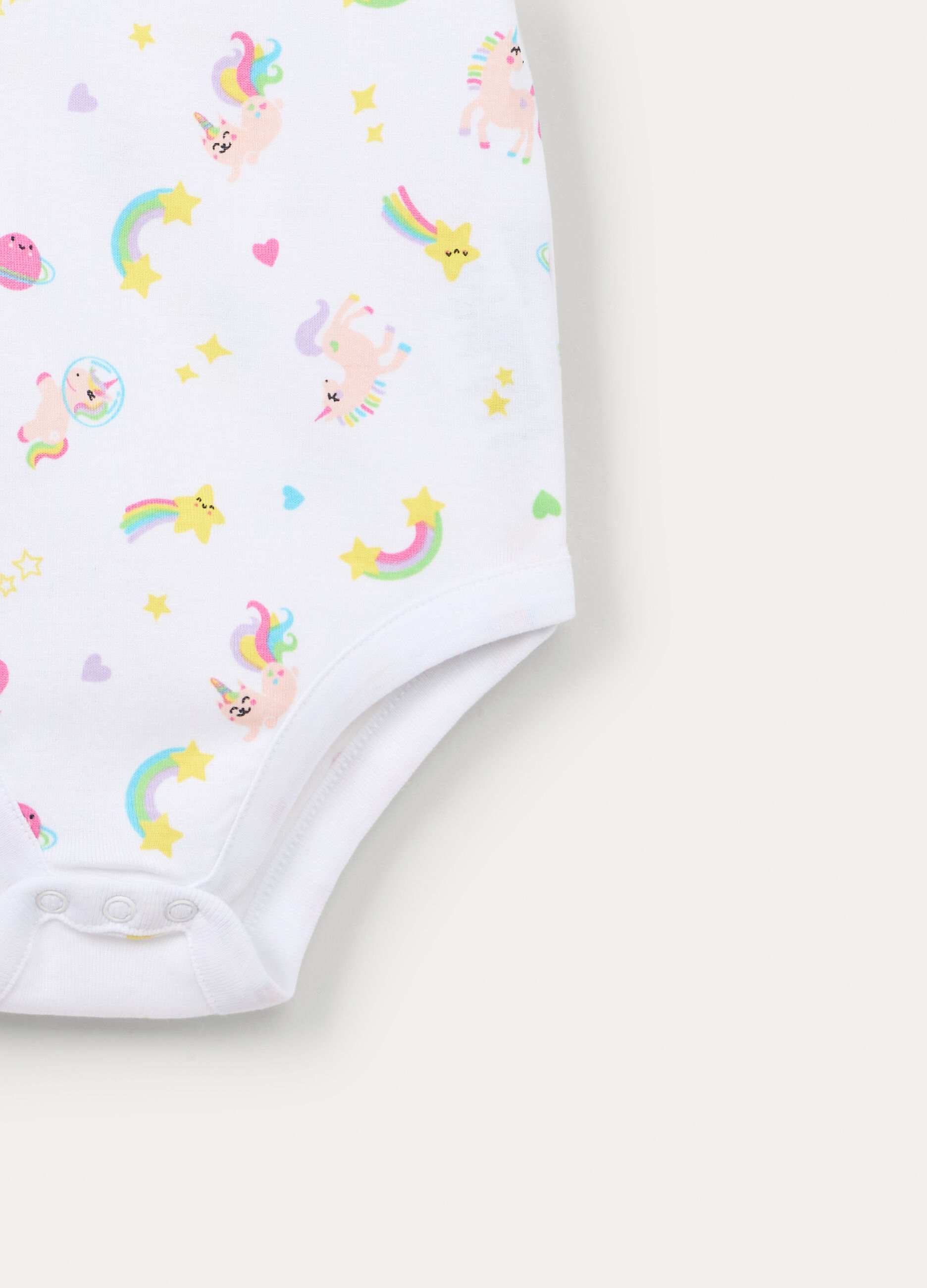 Pack 3 body in costina di puro cotone neonata_3