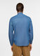 Camicia regular fit in chambray di cotone uomo_1