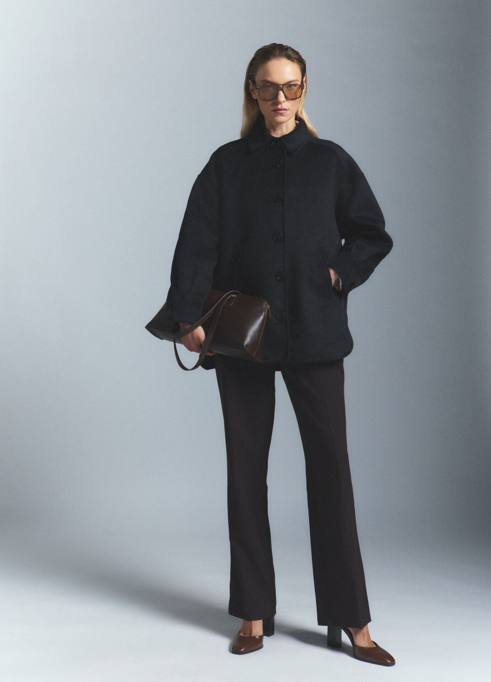 Cappotto misto lana donna_0