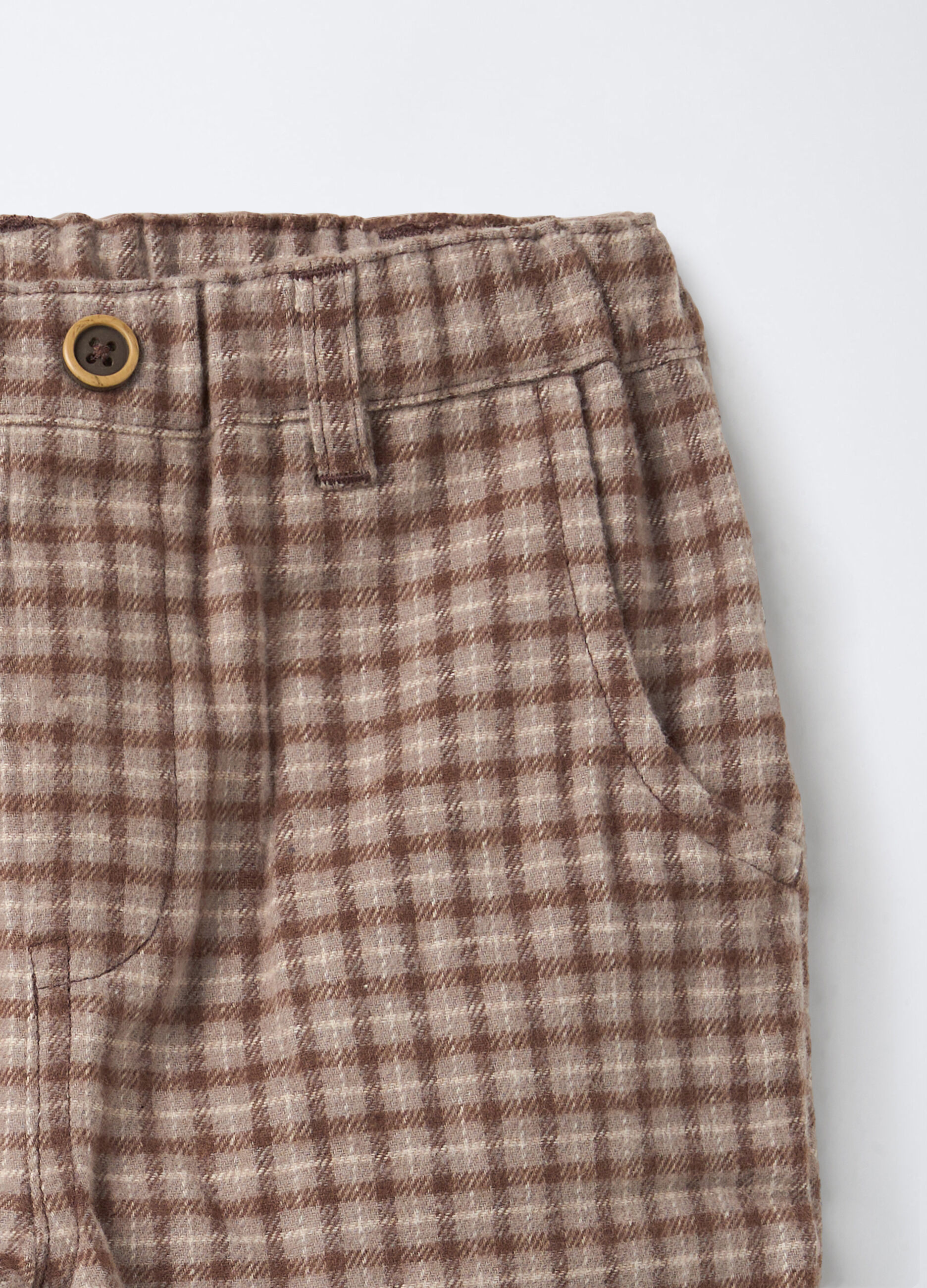 Pantaloni in twill di puro cotone Regular Fit bimbo_2