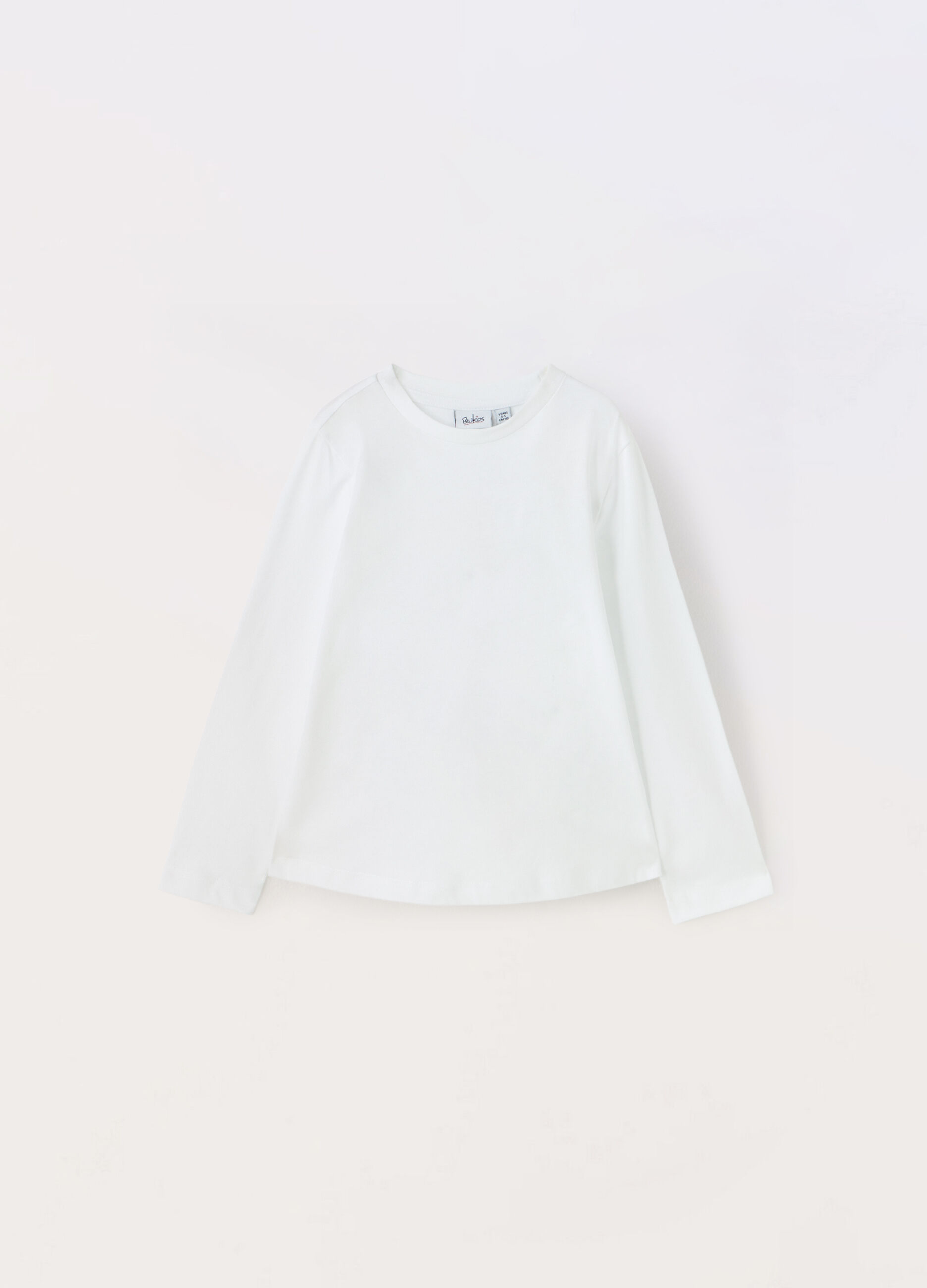T-shirt in jersey di puro cotone bambina_0