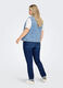 Giubbotto smanicato in denim_1