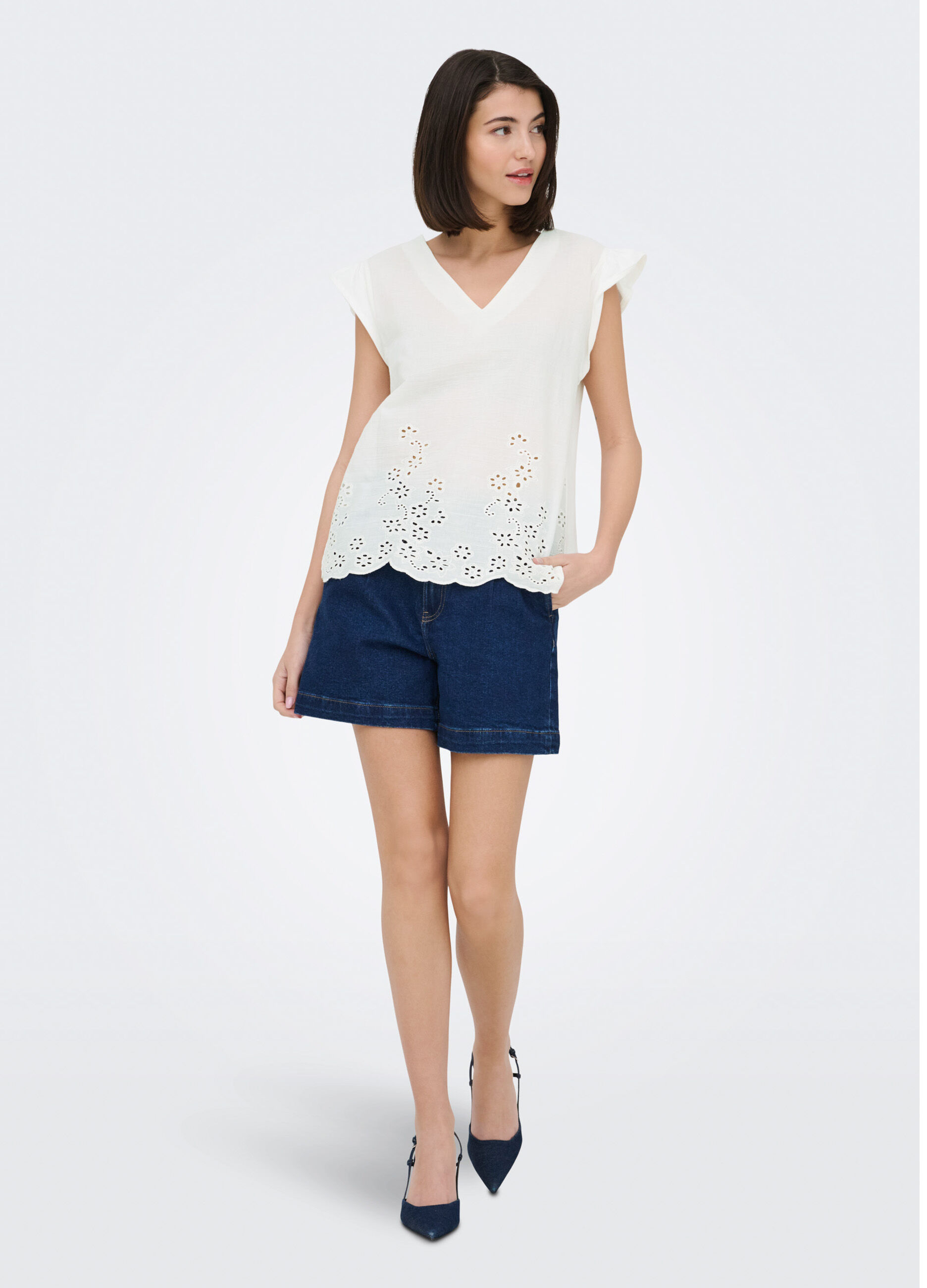 Top relaxed fit con scollo a V_3