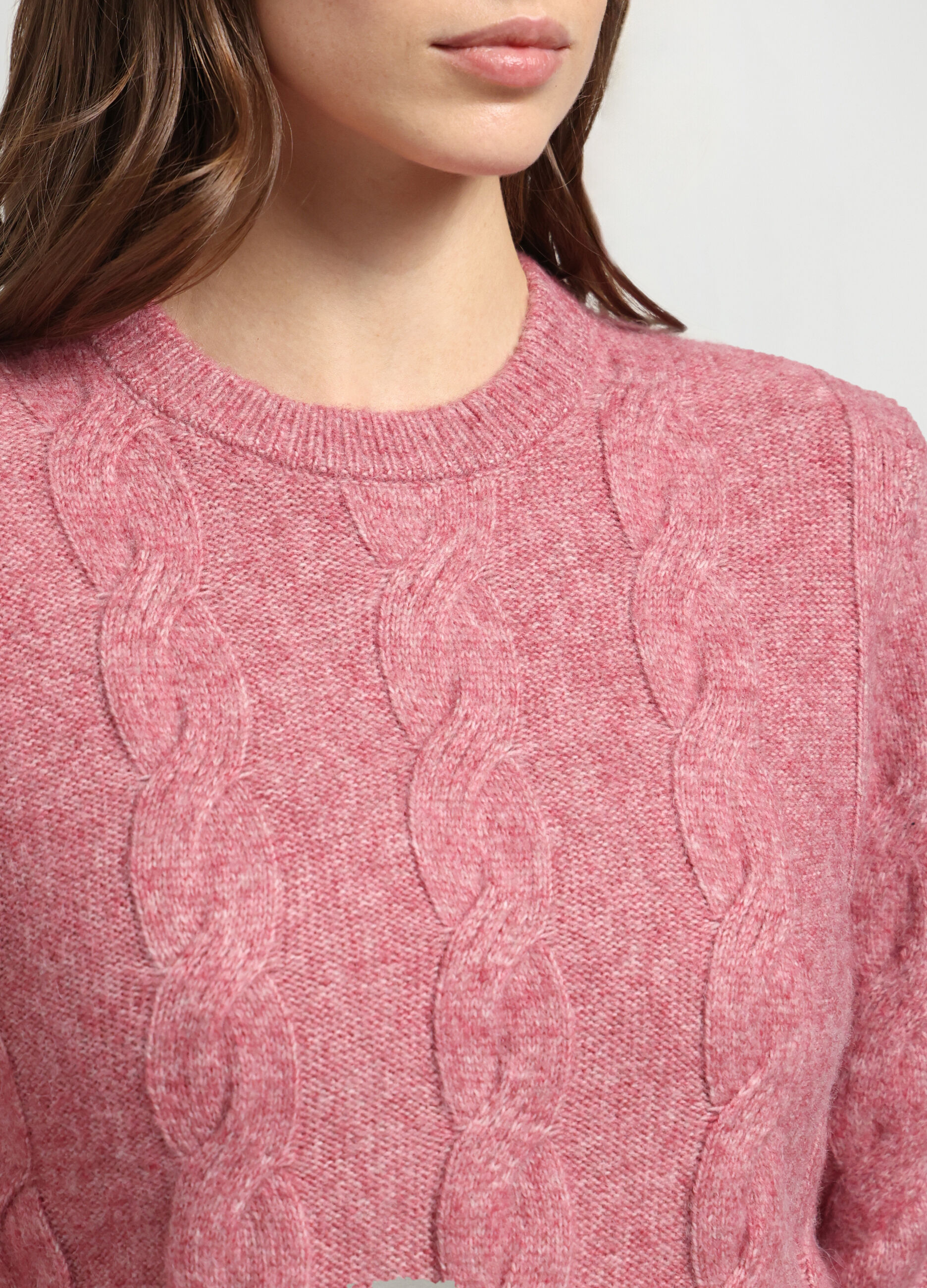 Girocollo tricot misto lana donna_2