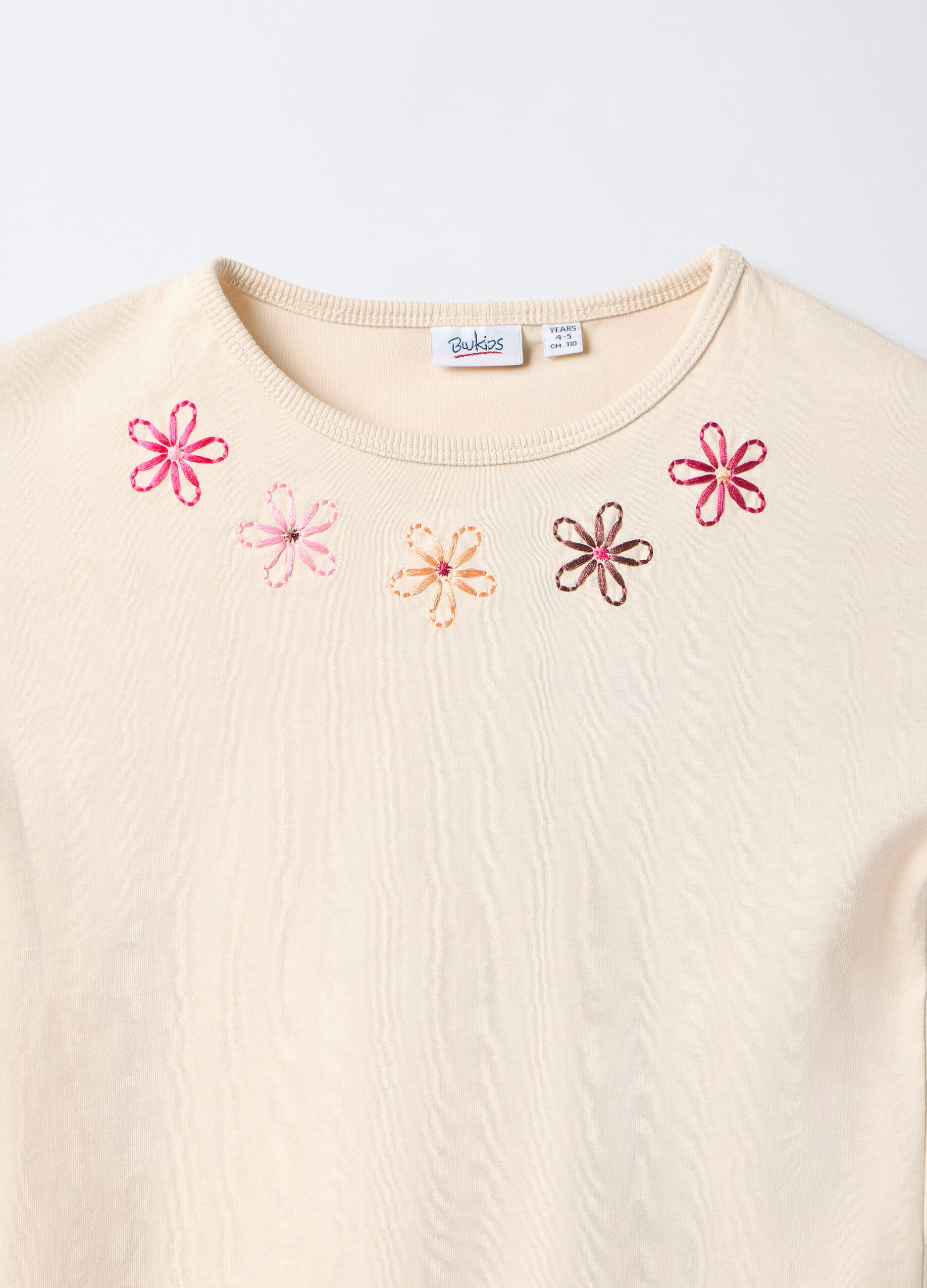 T-shirt in jersey di puro cotone bambina_2