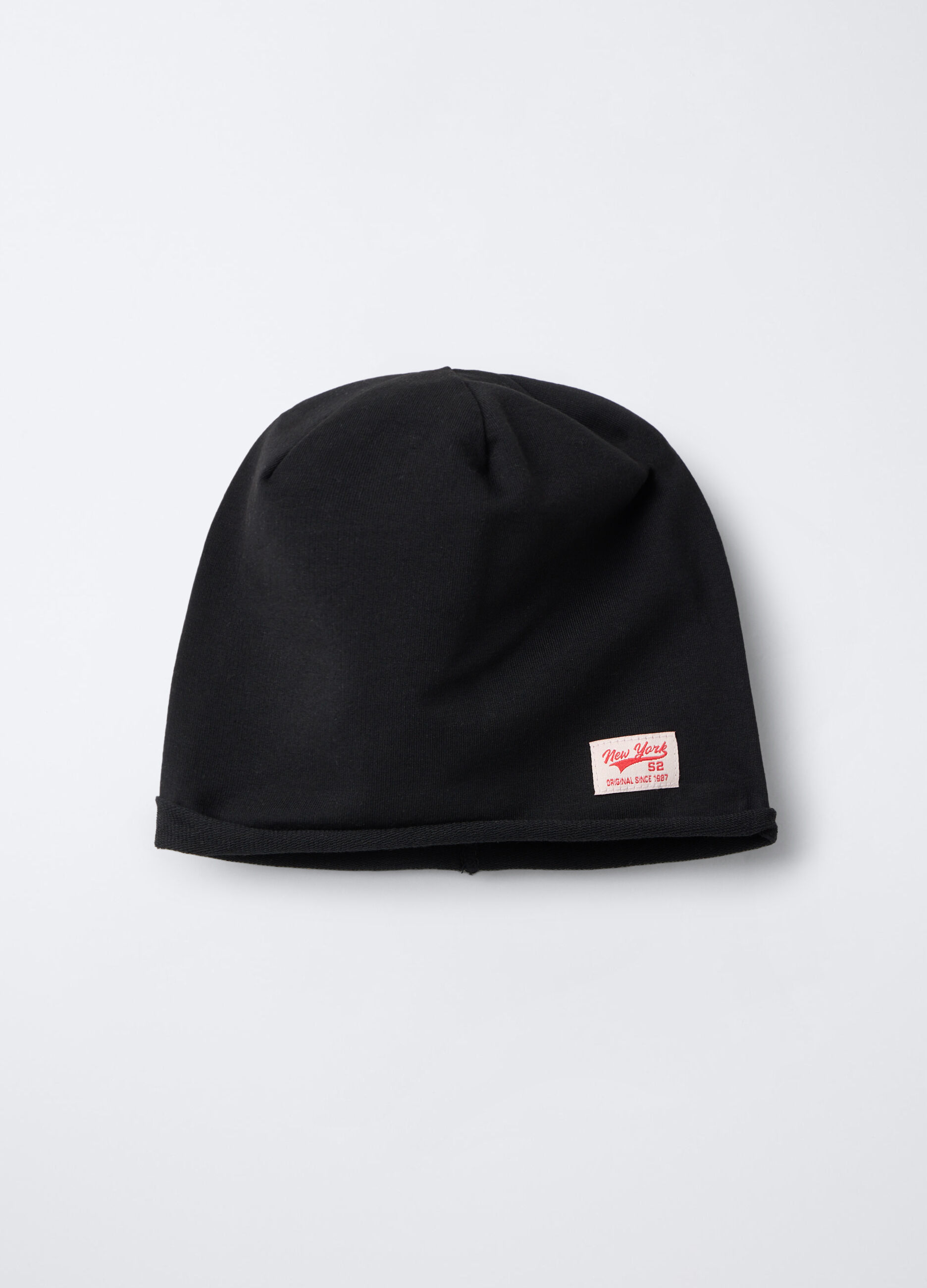 Berretto beanie in cotone stretch_0