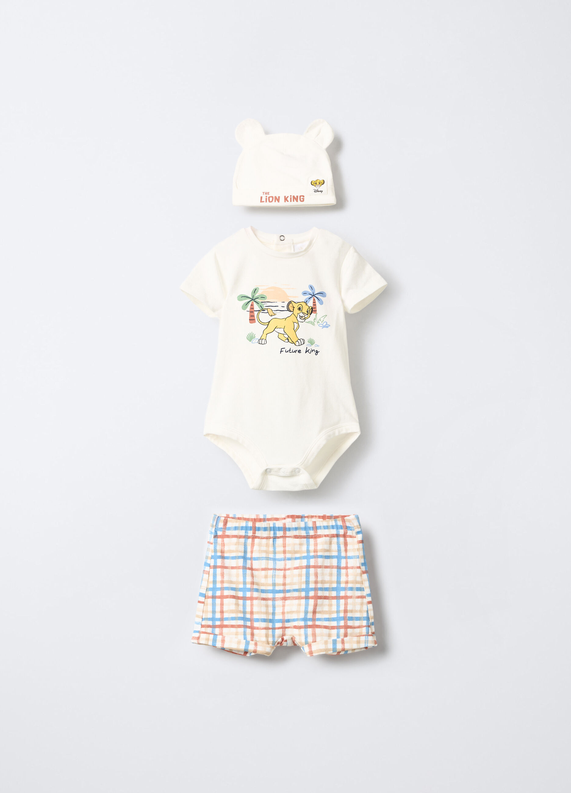 Set Disney in jersey di cotone stretch neonata_0