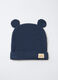 Berretto in costina misto cotone stretch neonato_0