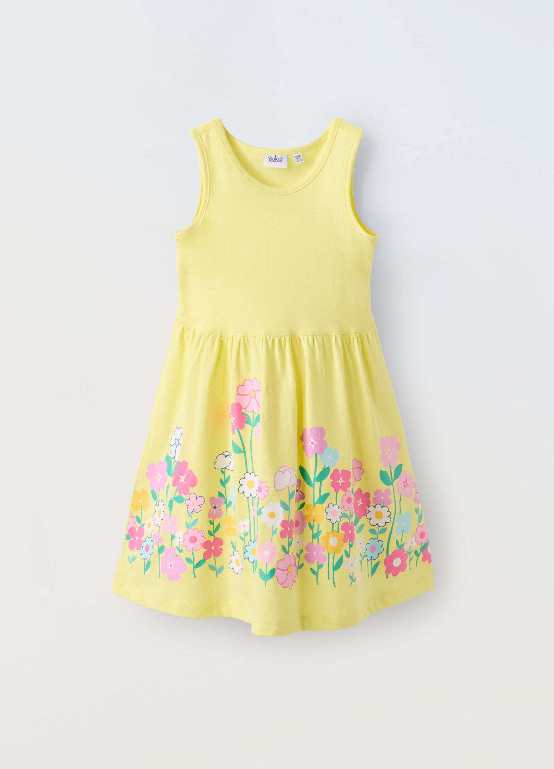 Vestito in puro cotone bambina_0