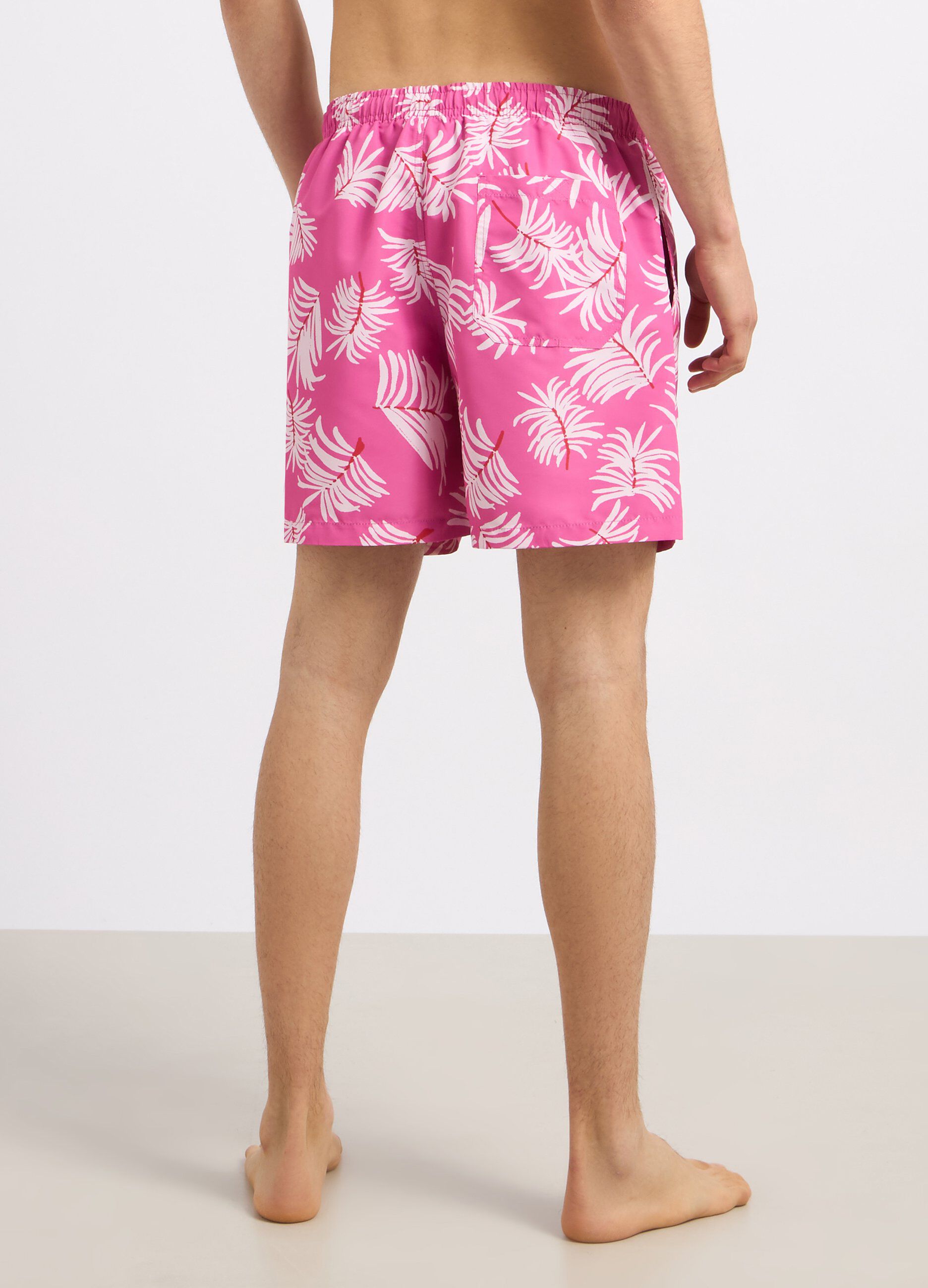 Costume shorts con stampa uomo