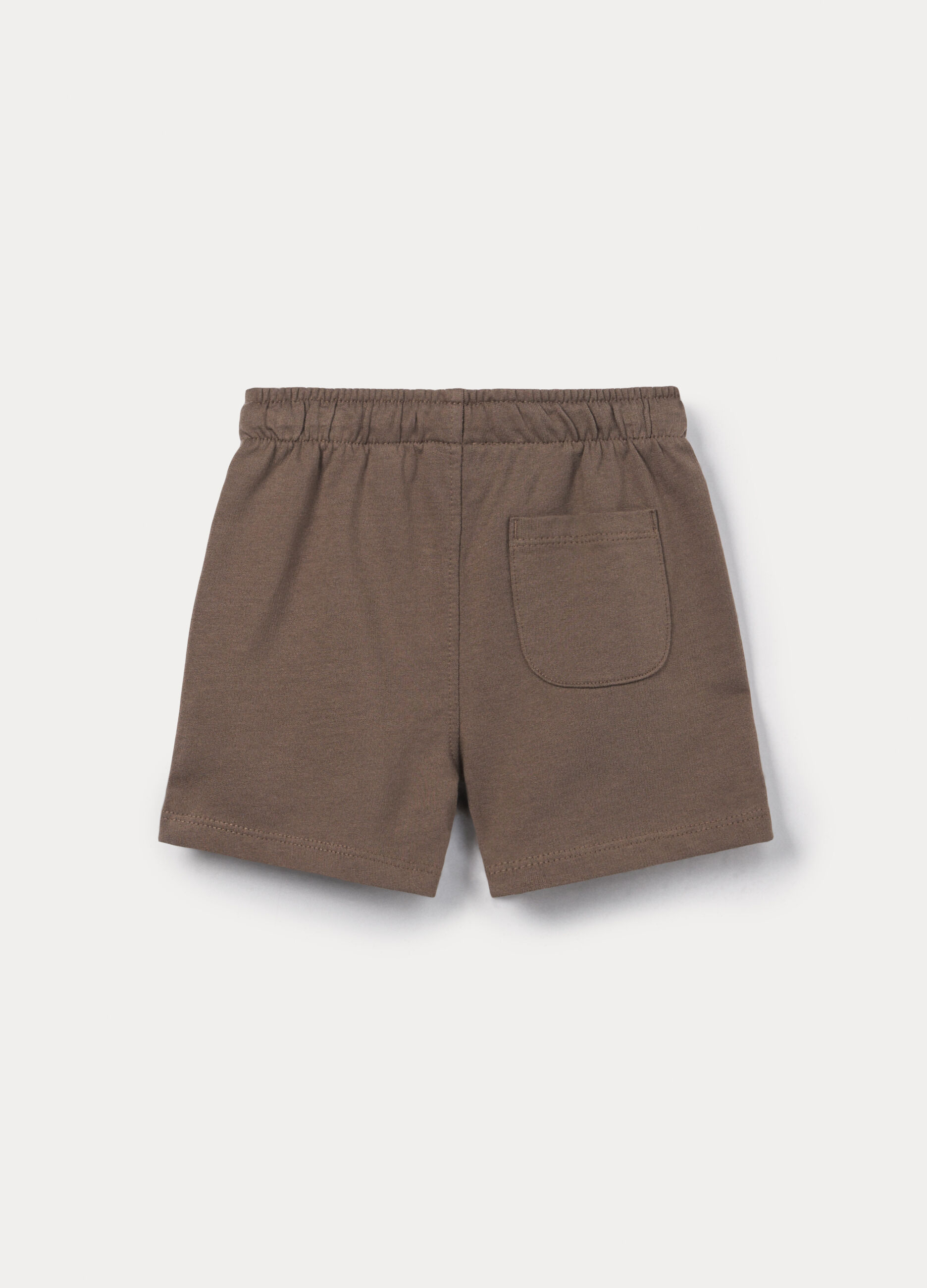 Bermuda in french terry di puro cotone bimbo_1