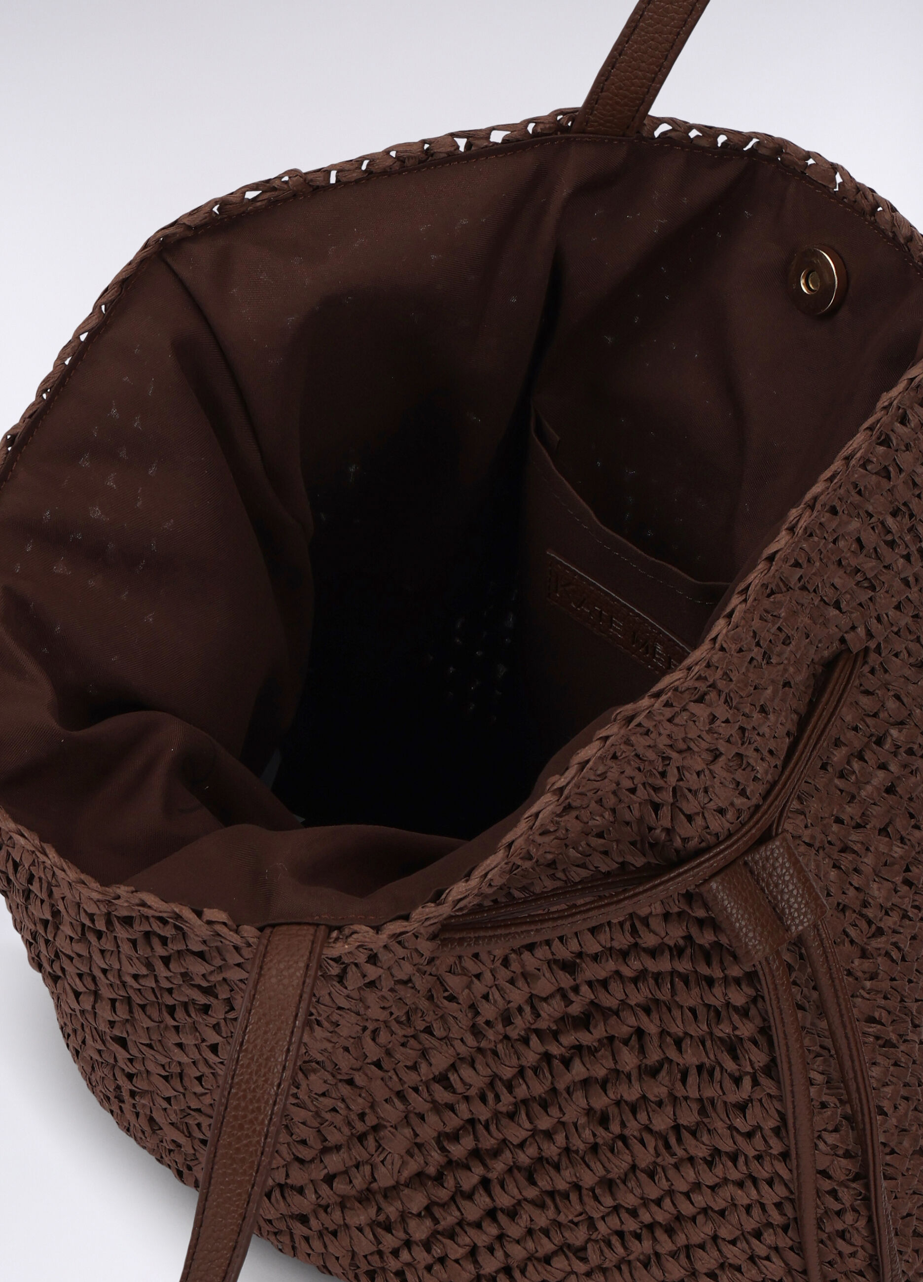 Borsa a spalla in carta tessile donna_1