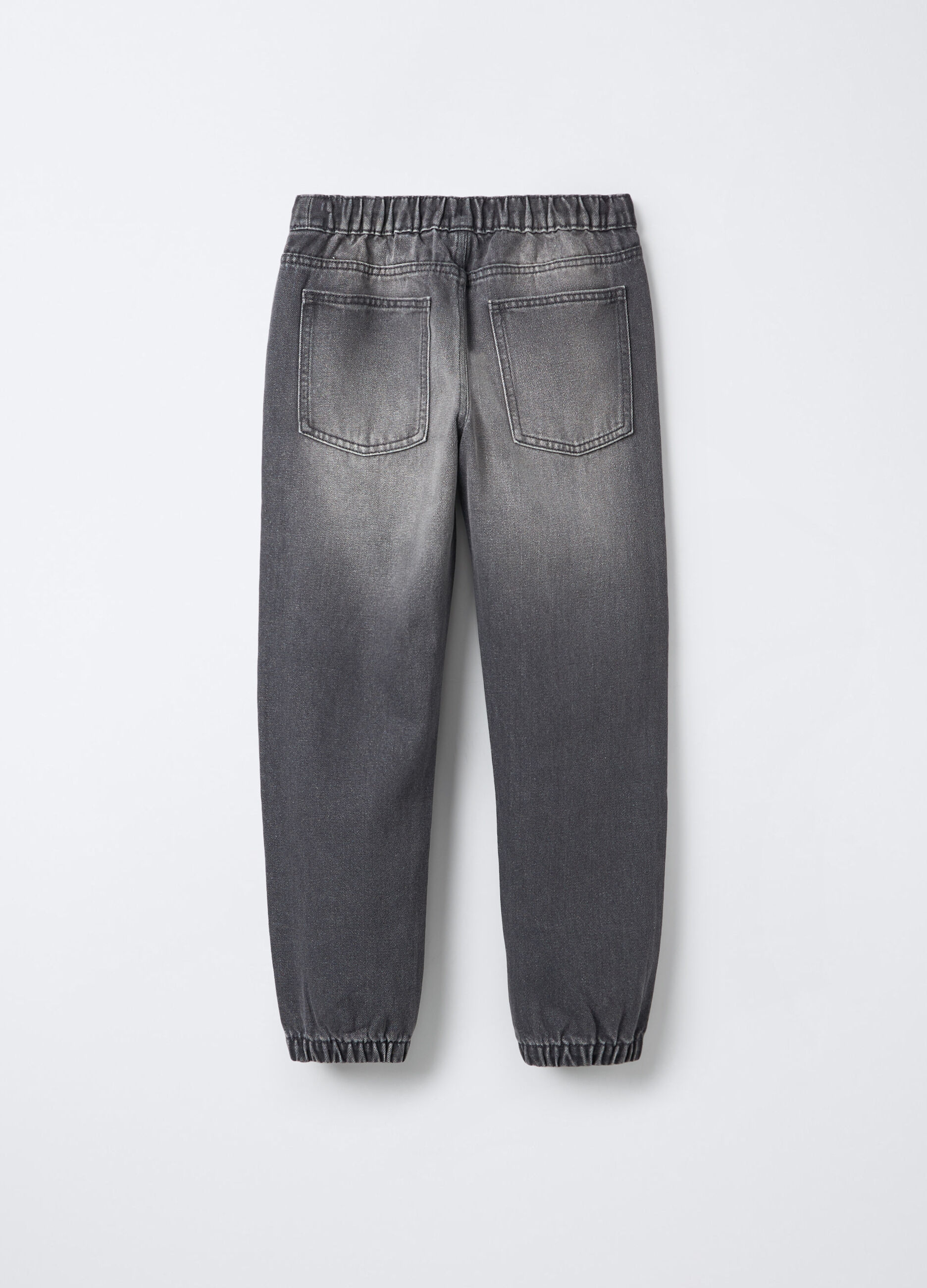 Jogger in denim misto cotone Comfort Fit ragazzo_1