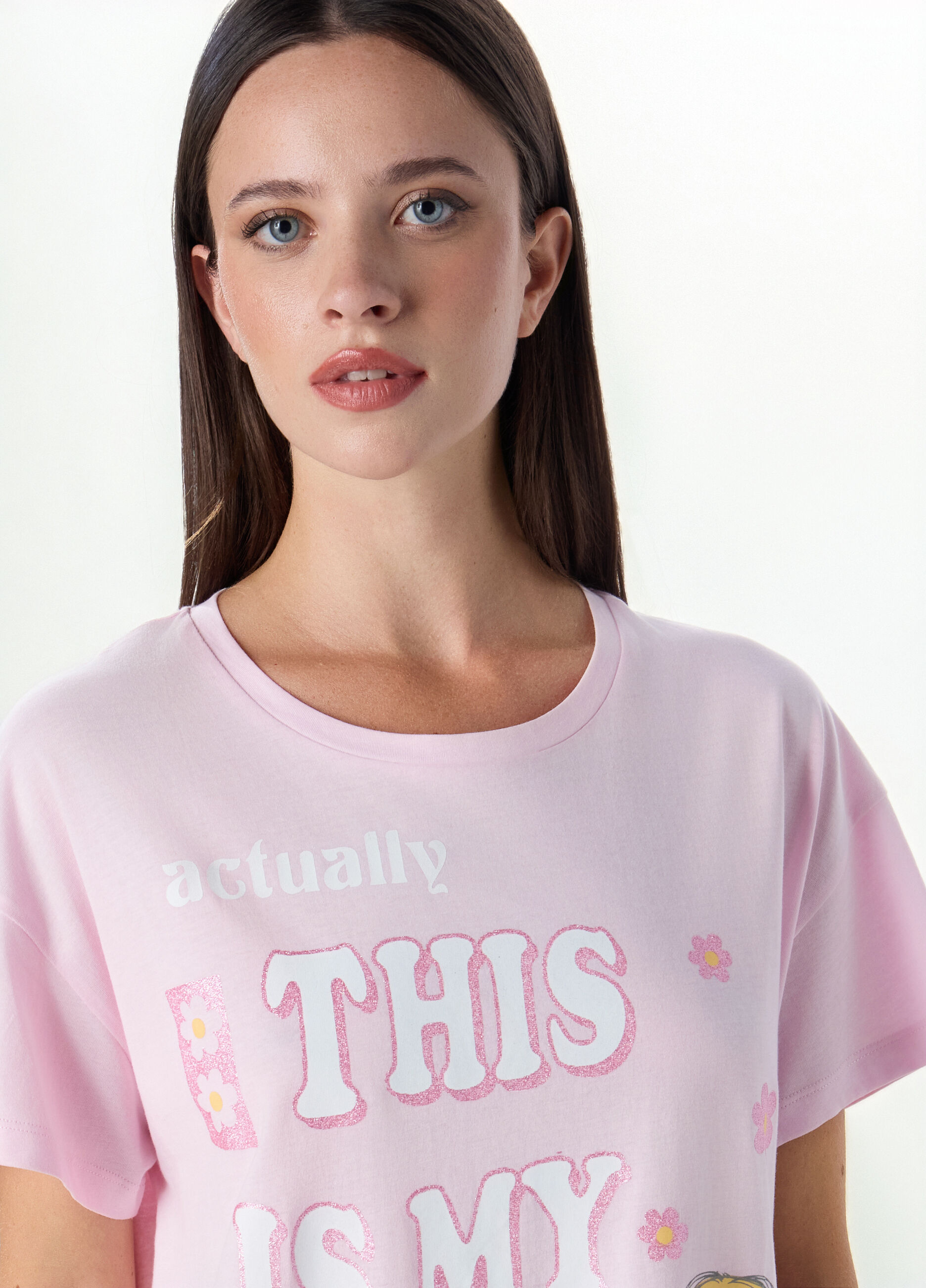 Camicia da notte Cattivissimo Me in jersey di puro cotone donna_2