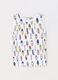 T-shirt smanicata in jersey di puro cotone bambino_0