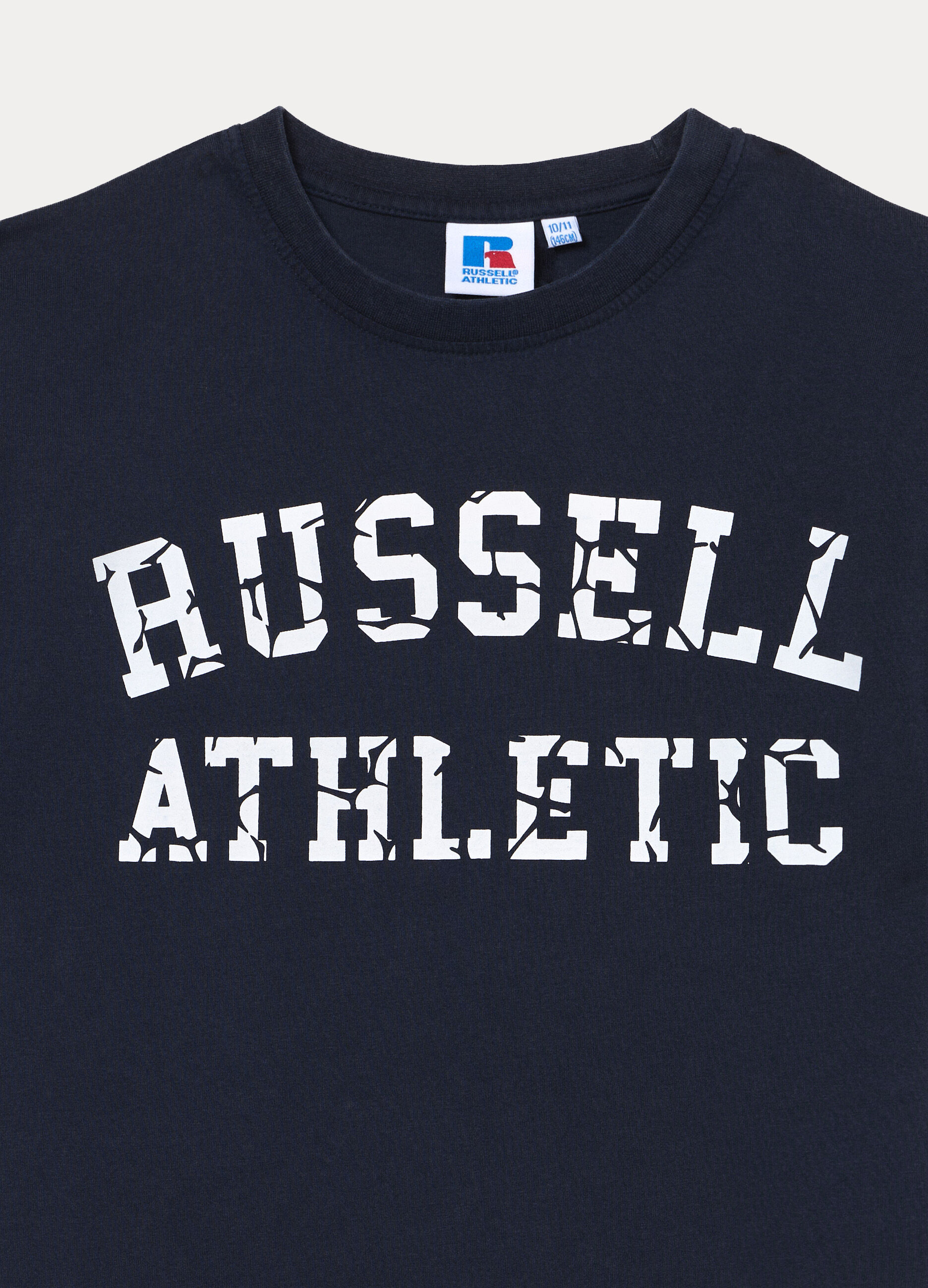 T-shirt girocollo Russel Athletic in jersey di puro cotone ragazzo_2