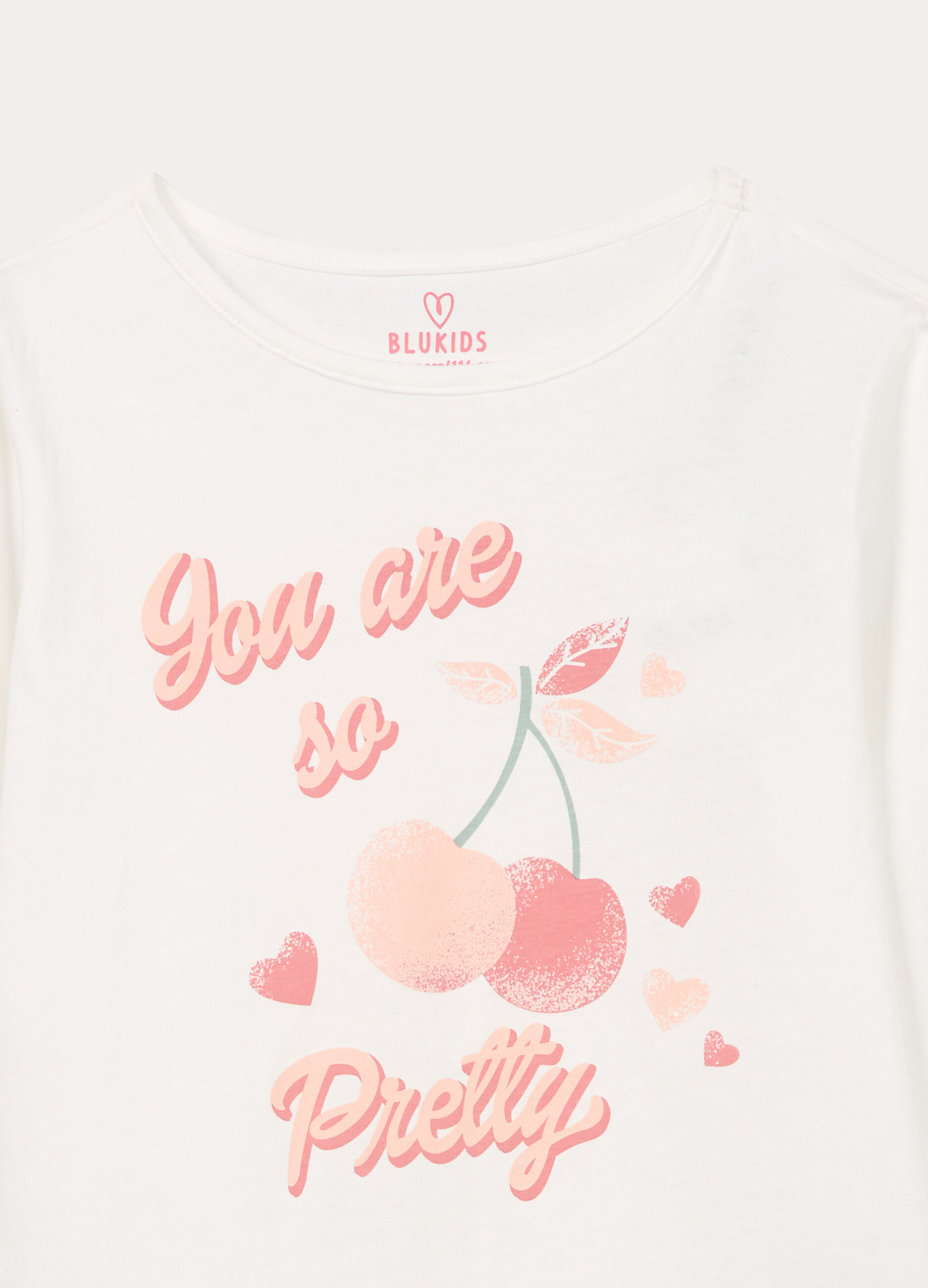 Set pigiama lungo in jersey di puro cotone bambina_2