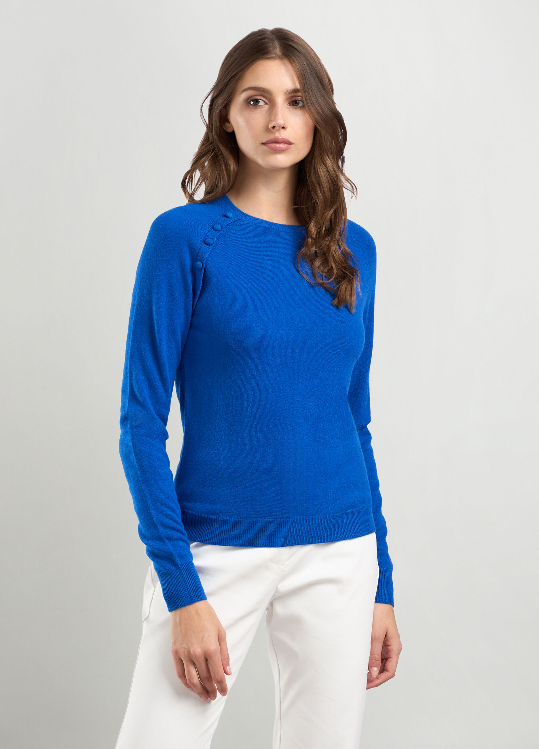 Tricot con maniche raglan donna_0