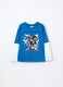 T-shirt Sonic in jersey di puro cotone bambino_0