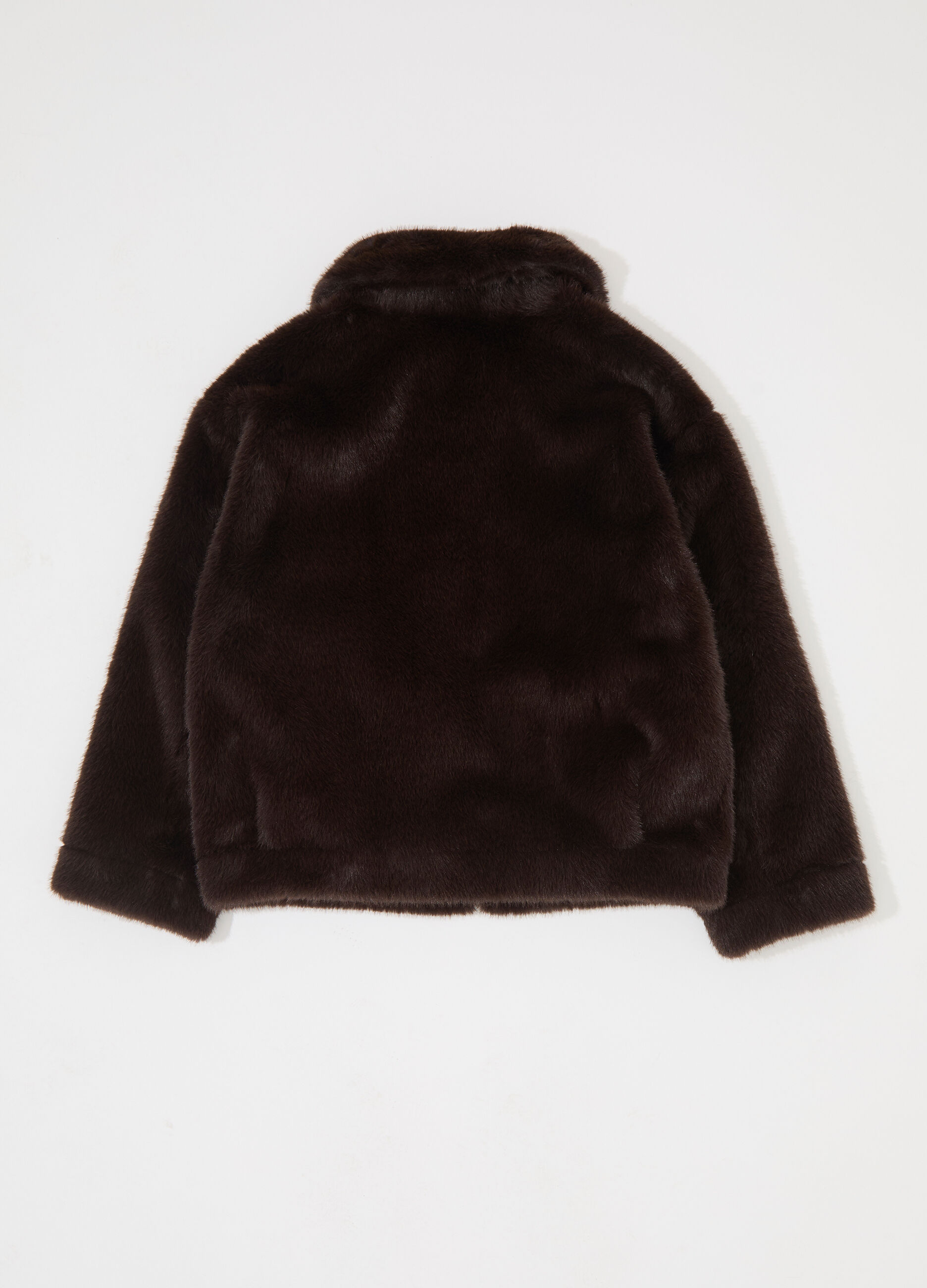 Bomber di pelliccia fake fur donna_5