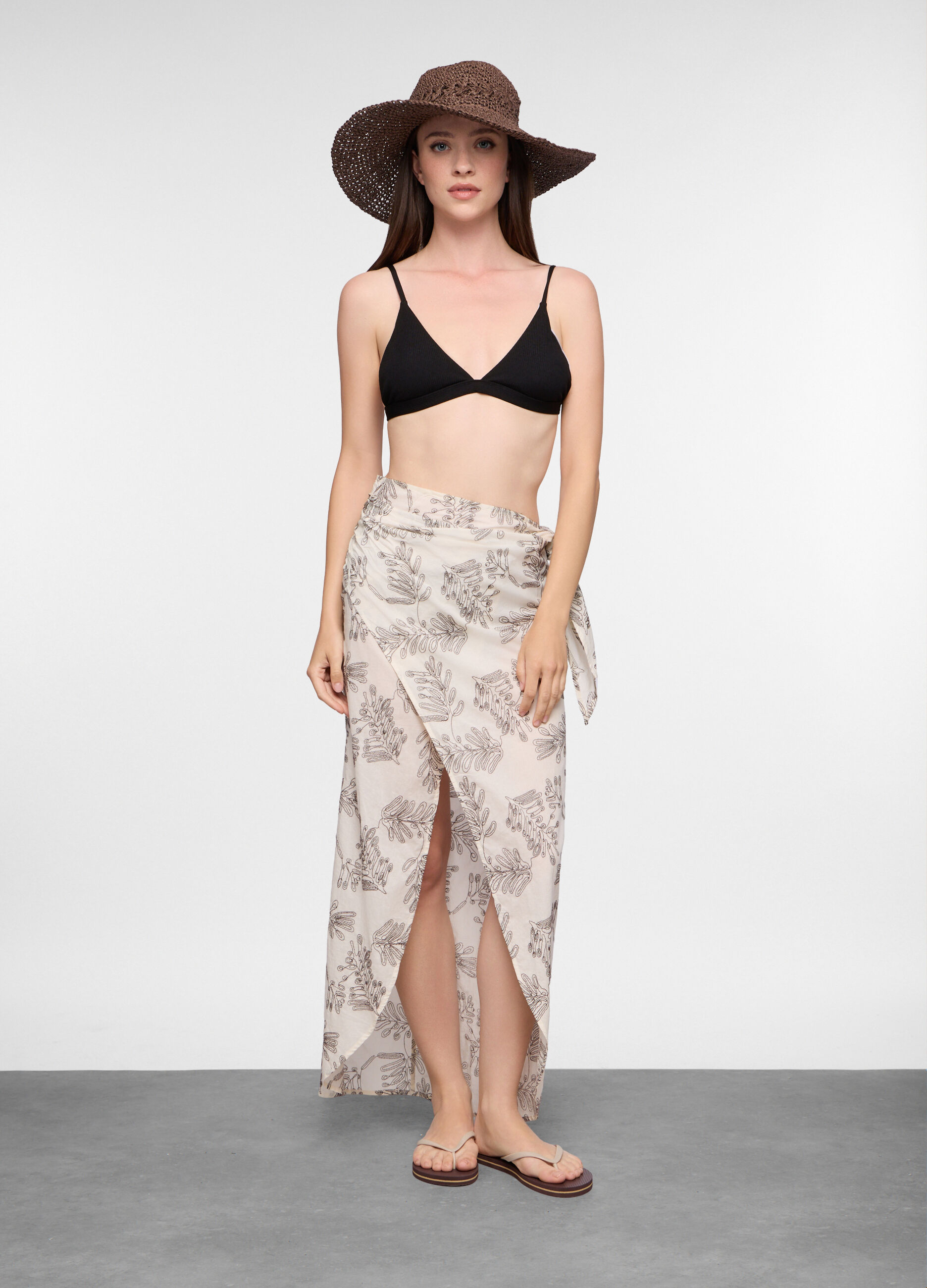 Pareo in puro cotone donna