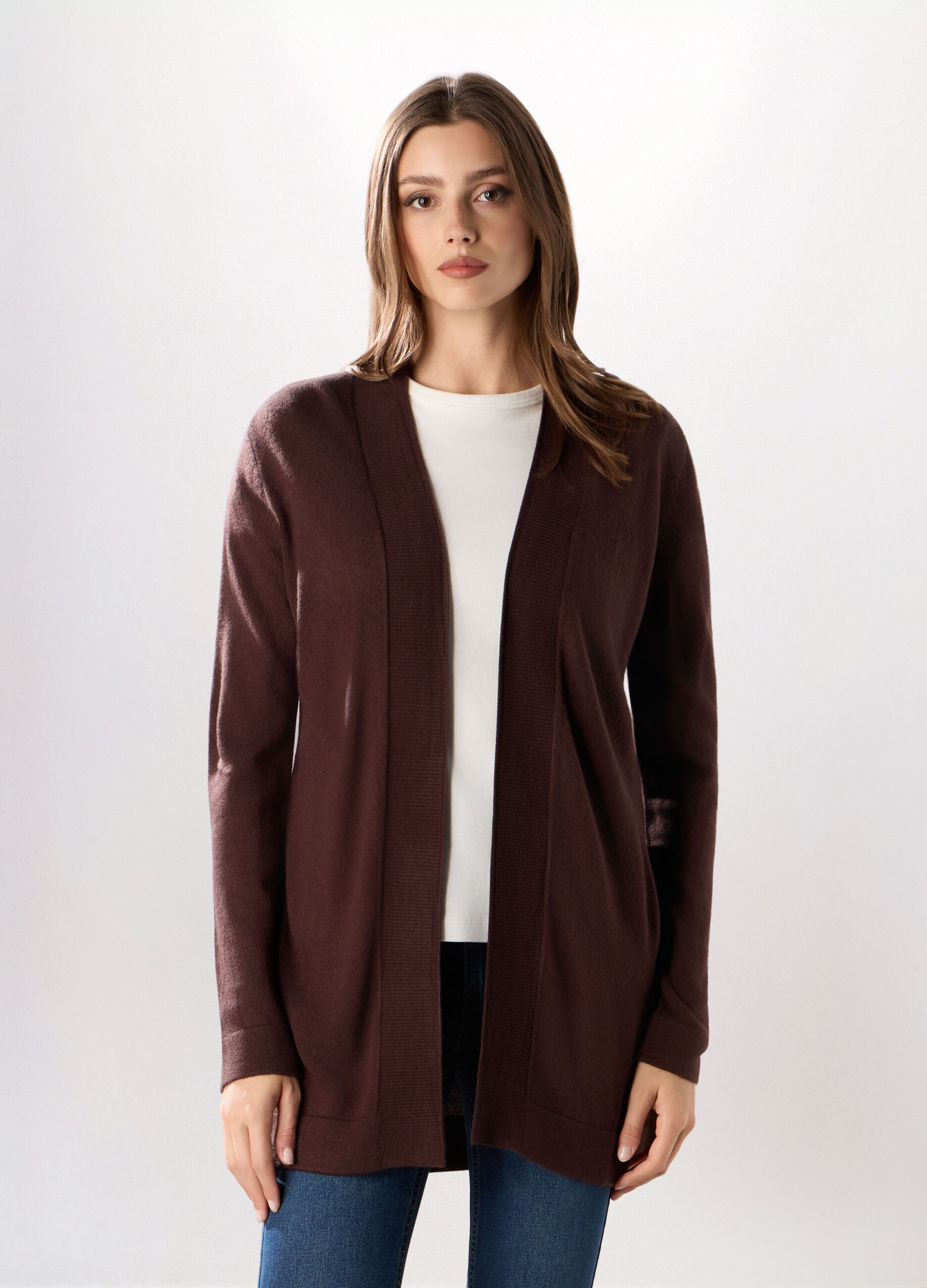 Cardigan tricot donna_0
