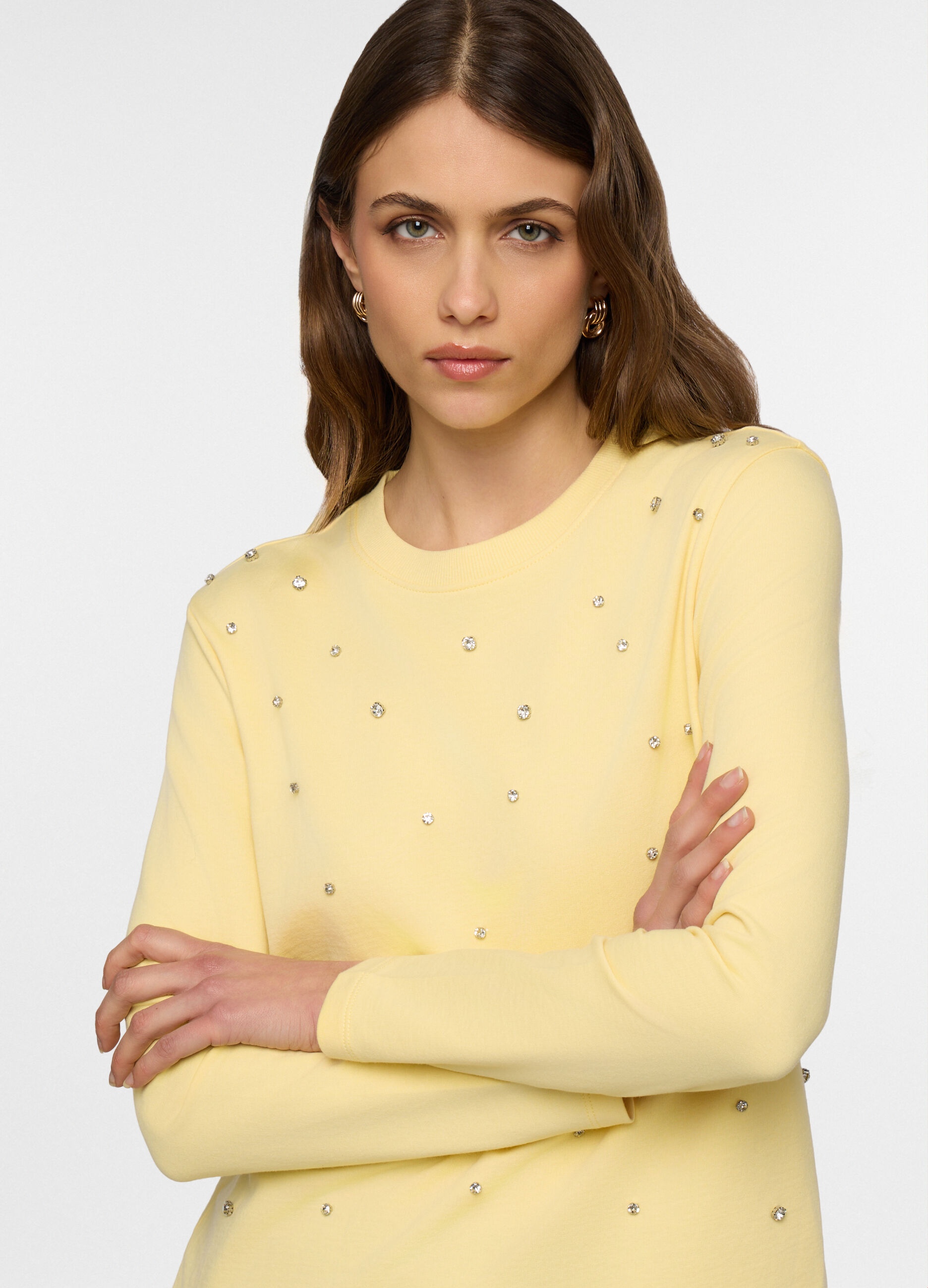 T-shirt girocollo donna _2