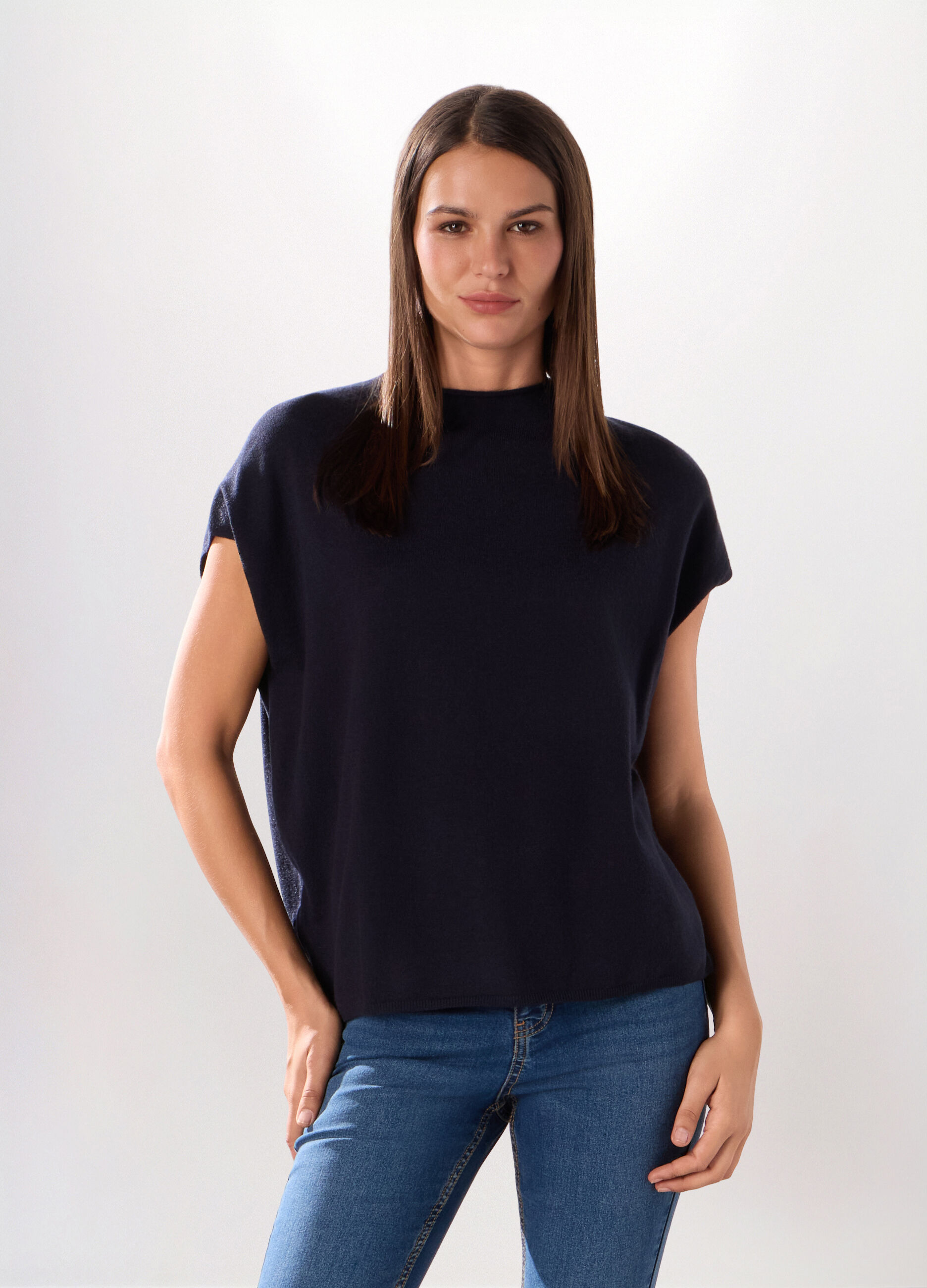 Tricot a maniche corte donna_0