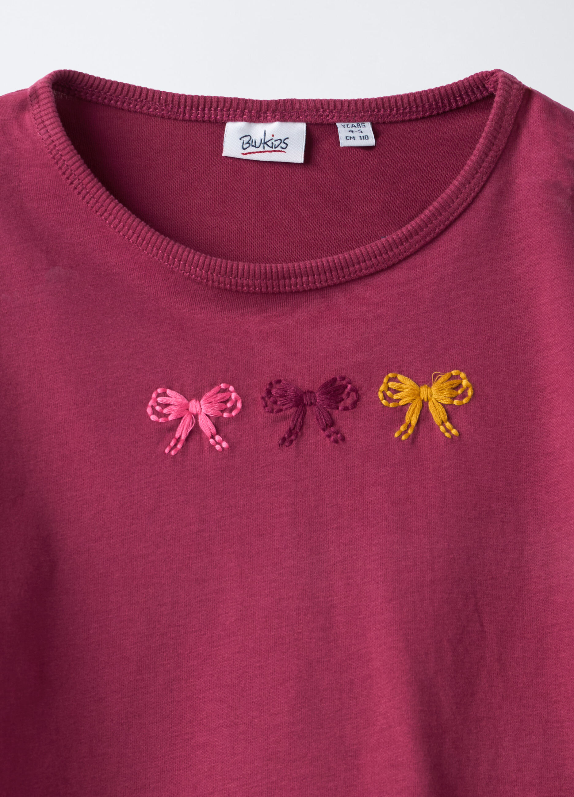 T-shirt in jersey di puro cotone bambina_2