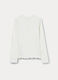 T-shirt in costina di cotone stretch bambina_1