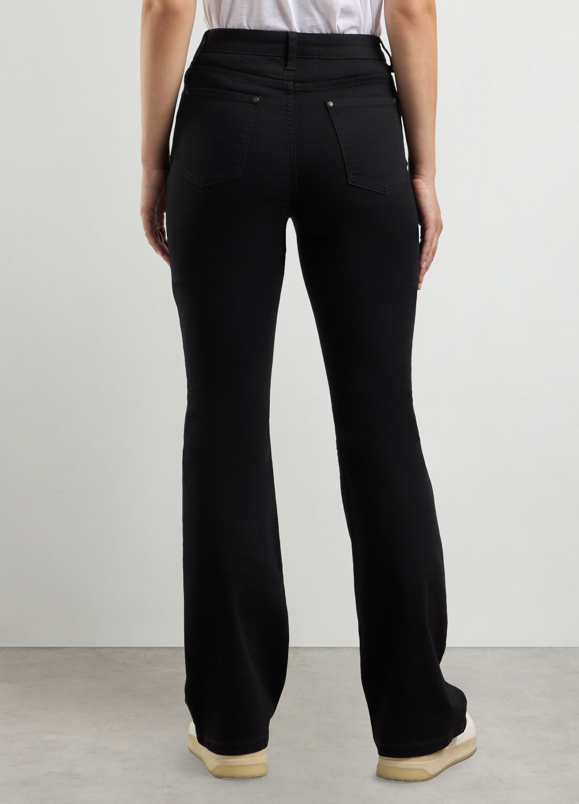 Treggings in misto cotone stretch donna_1