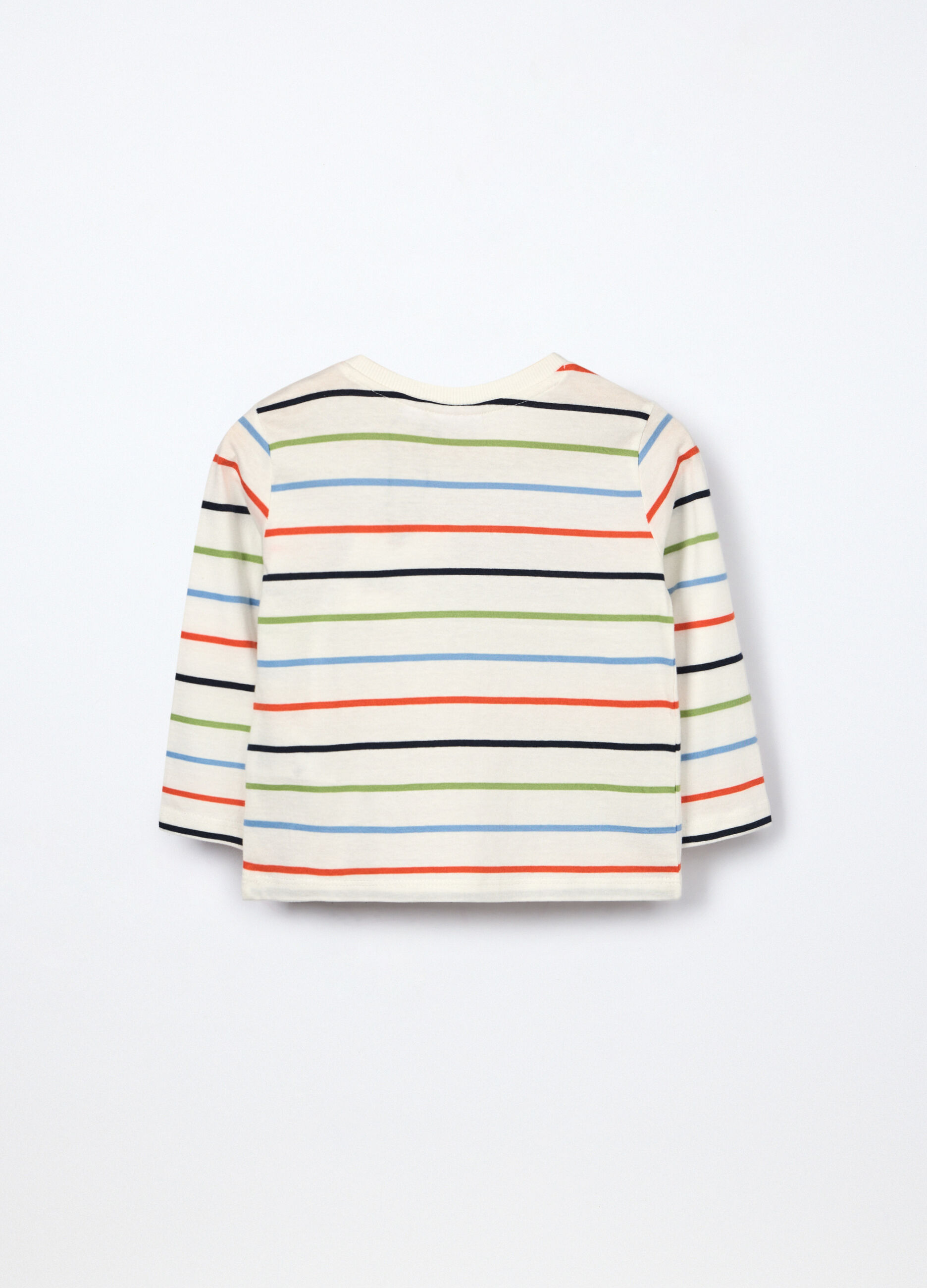 T-shirt in jersey di puro cotone neonato_1