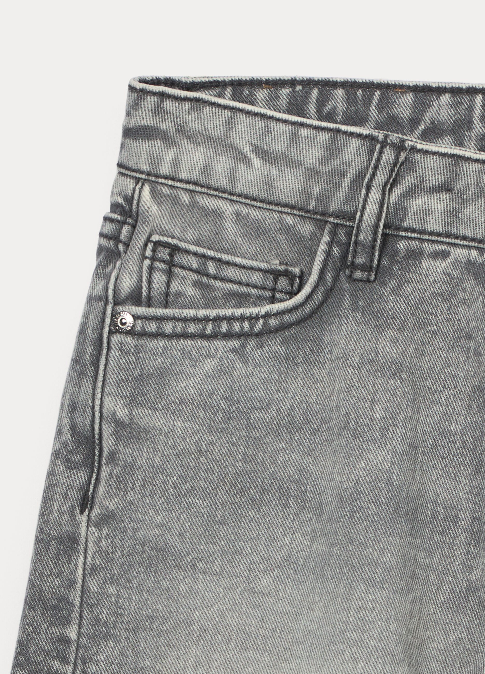 Shorts regular fit in denim ragazza_2